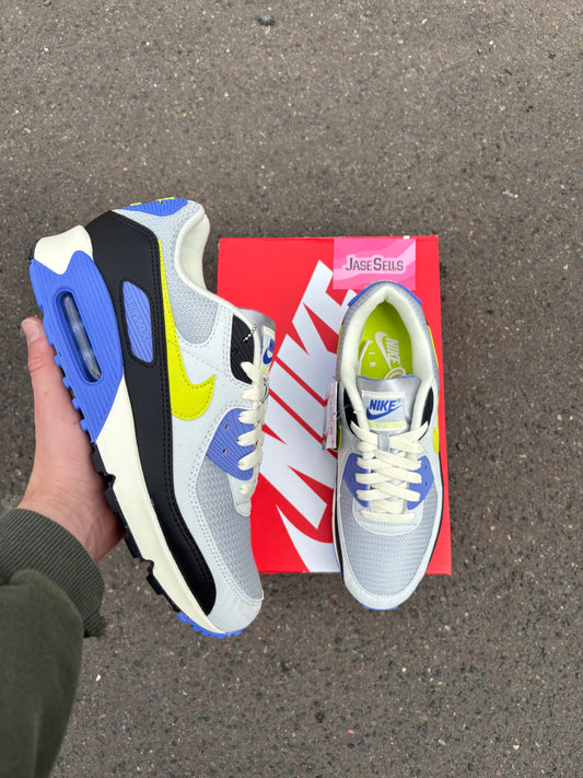 Nike Air Max 90 ‘Photon Dust/Cyber Blue’ UK8.5 BN