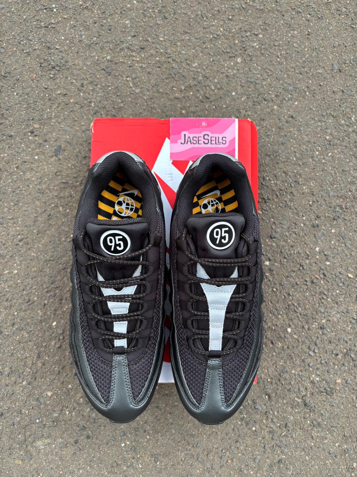 Nike Air Max 95 ‘T95 Black/Yellow’ UK7.5 BN