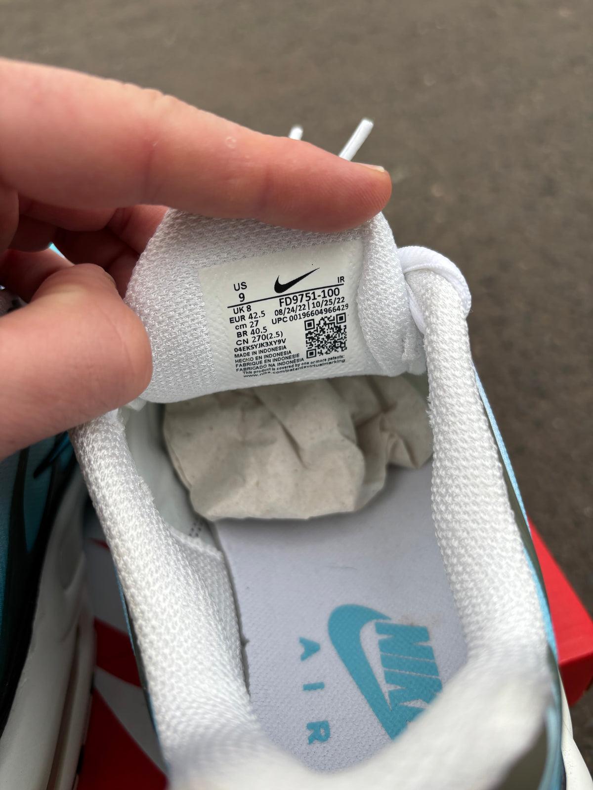 Nike Air Max Plus ‘Baltic Blue’ UK8