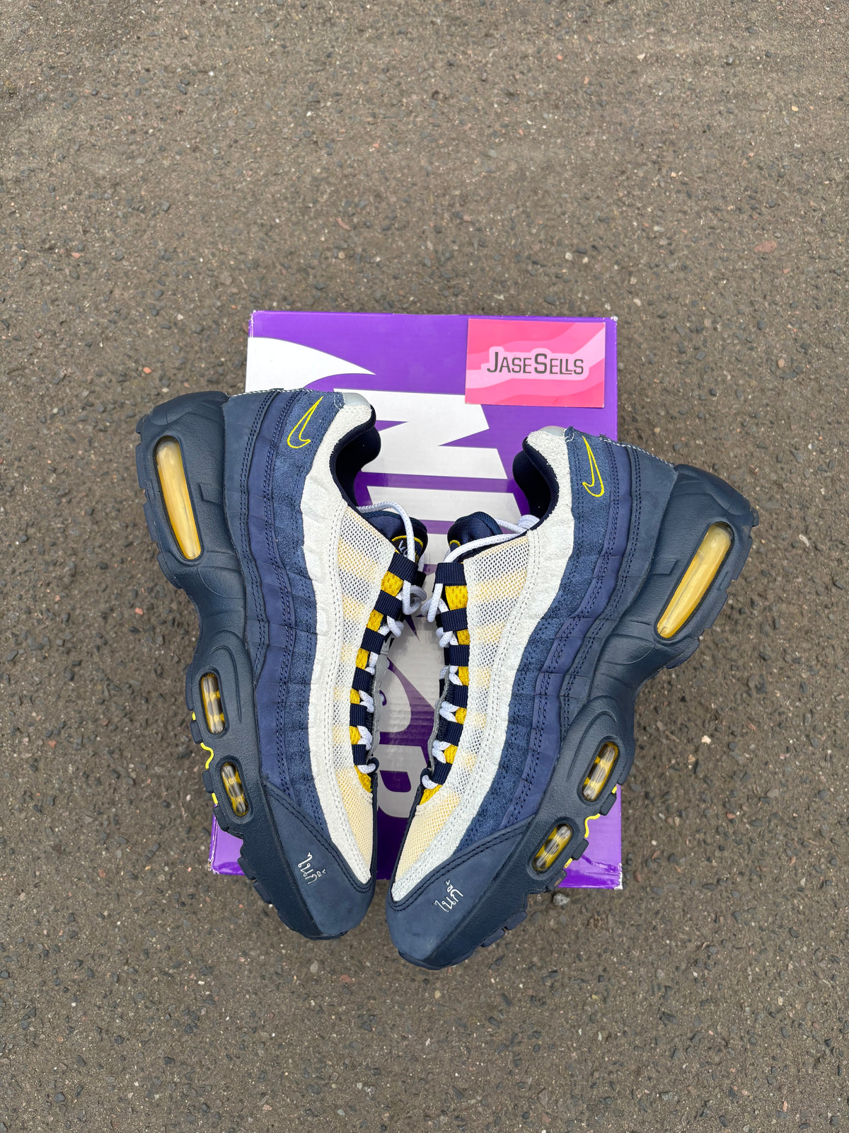 Nike Air Max 95 SB Eric Koston ‘Obsidian/Speedy Yellow’ UK8.5
