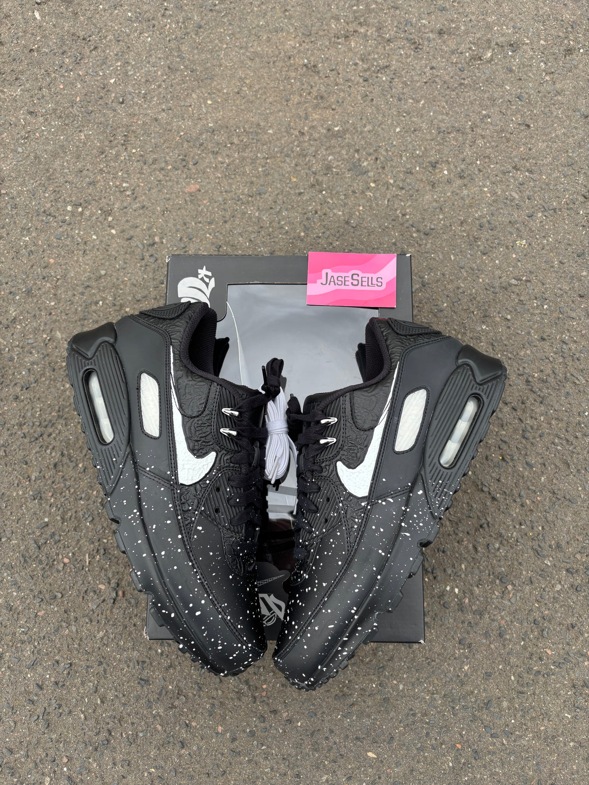 Nike Air Max 90/SLAWN ‘Black’ UK10.5 BN