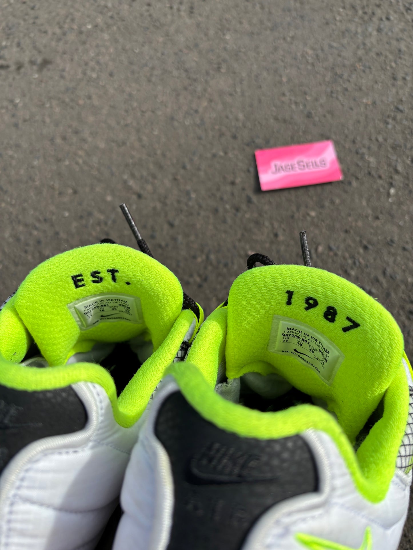 Nike Air Max 95 NBY 3M ‘White/Neon’ UK10 (2021)