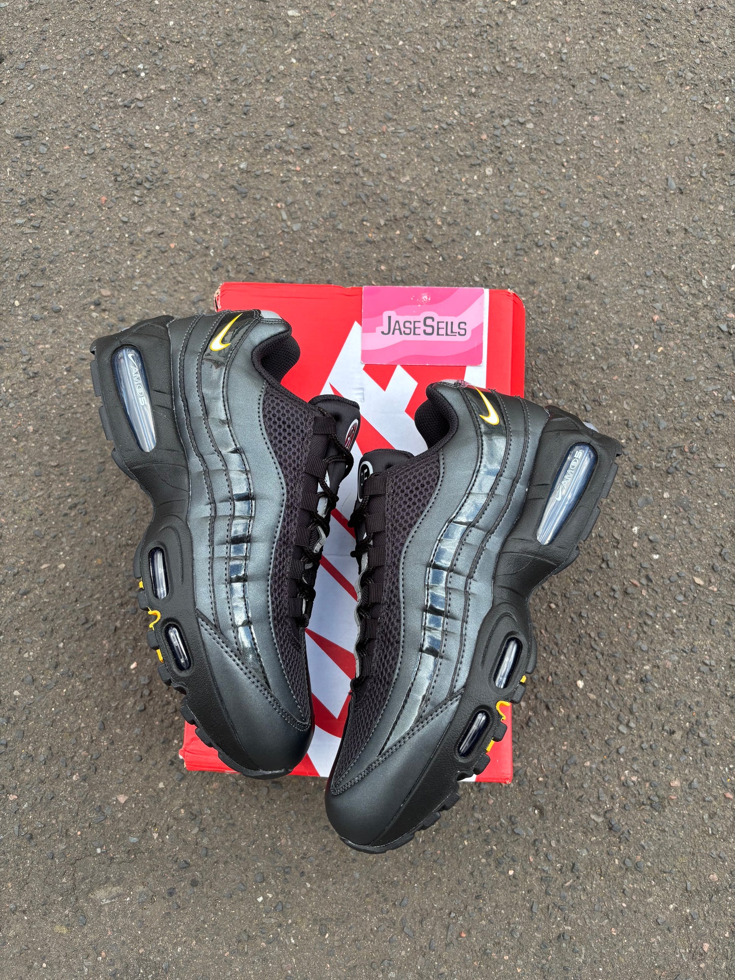 Nike Air Max 95 ‘T95 Black/Yellow’ UK7.5 BN