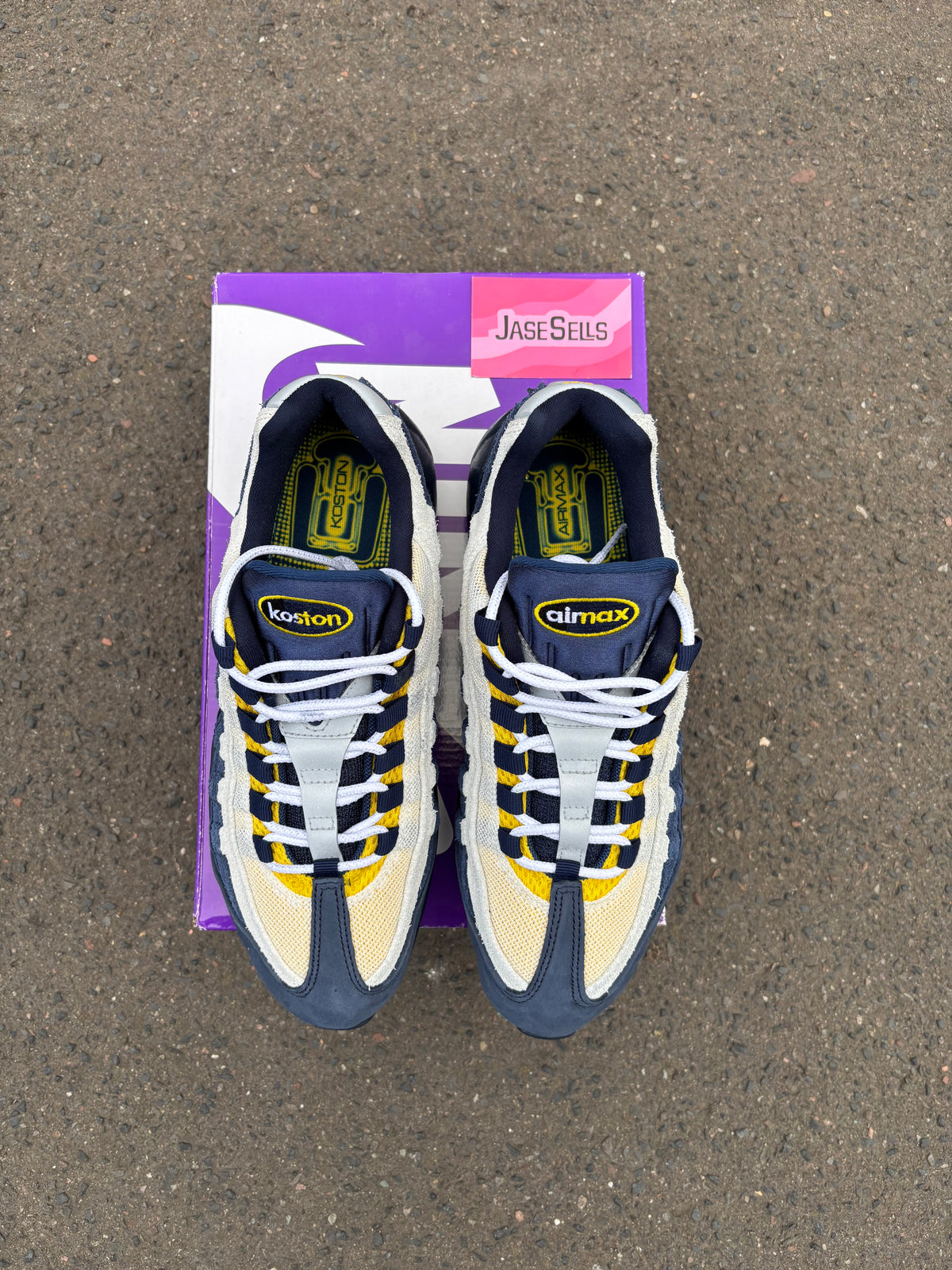 Nike Air Max 95 SB Eric Koston ‘Obsidian/Speedy Yellow’ UK8.5