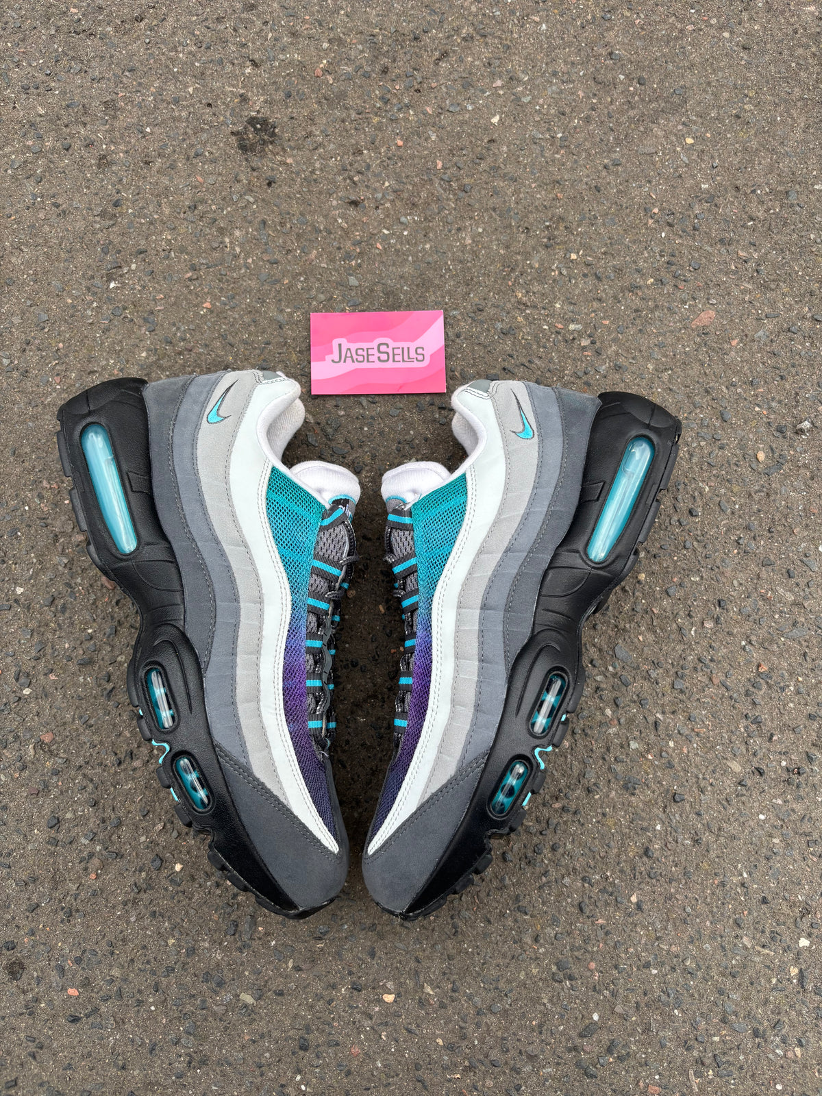 Nike Air Max 95 ‘Baltic Blue’ (9to5N Custom) UK10