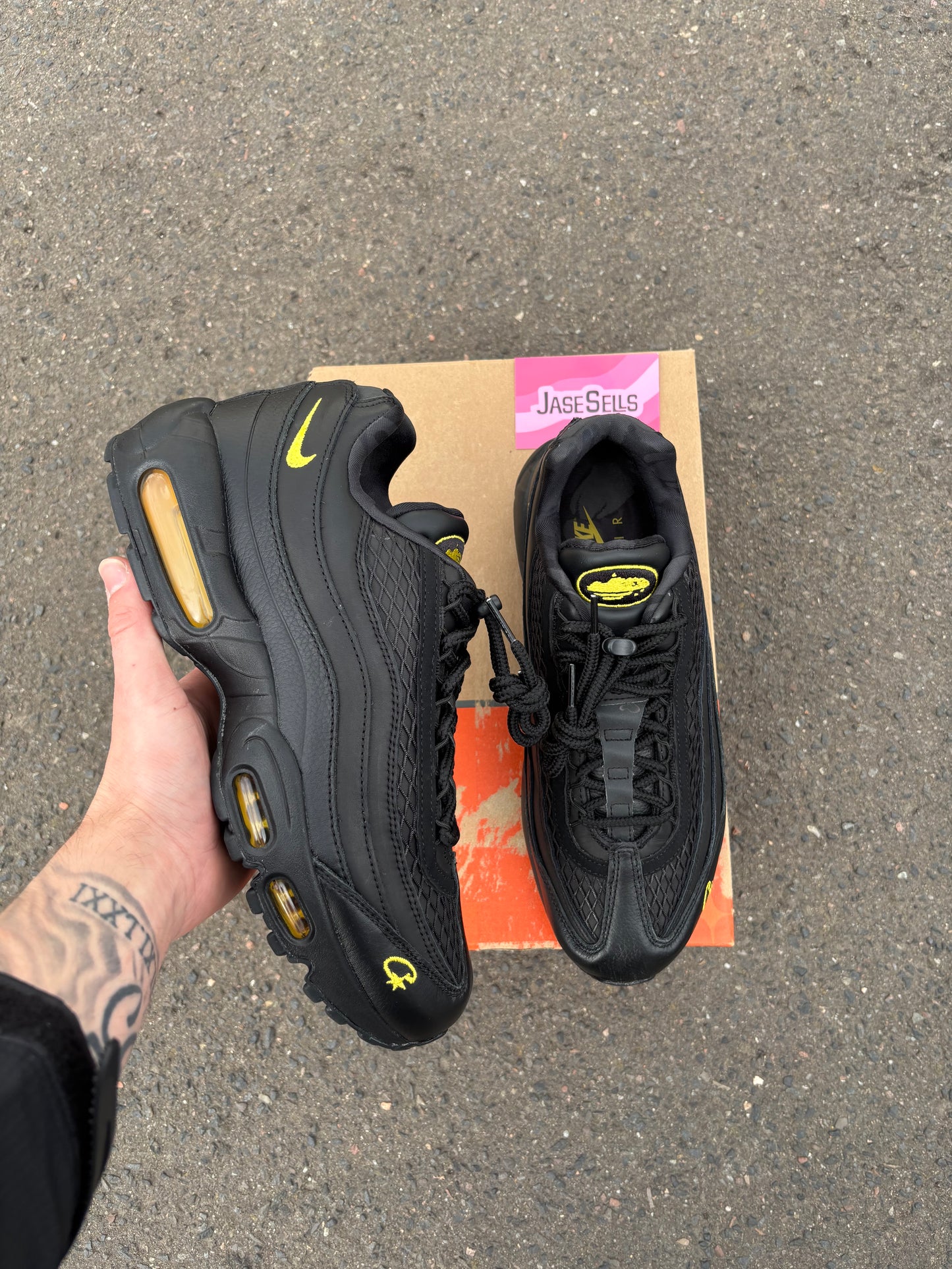 Nike Air Max 95/ Corteiz ‘Honey Black’ UK8.5