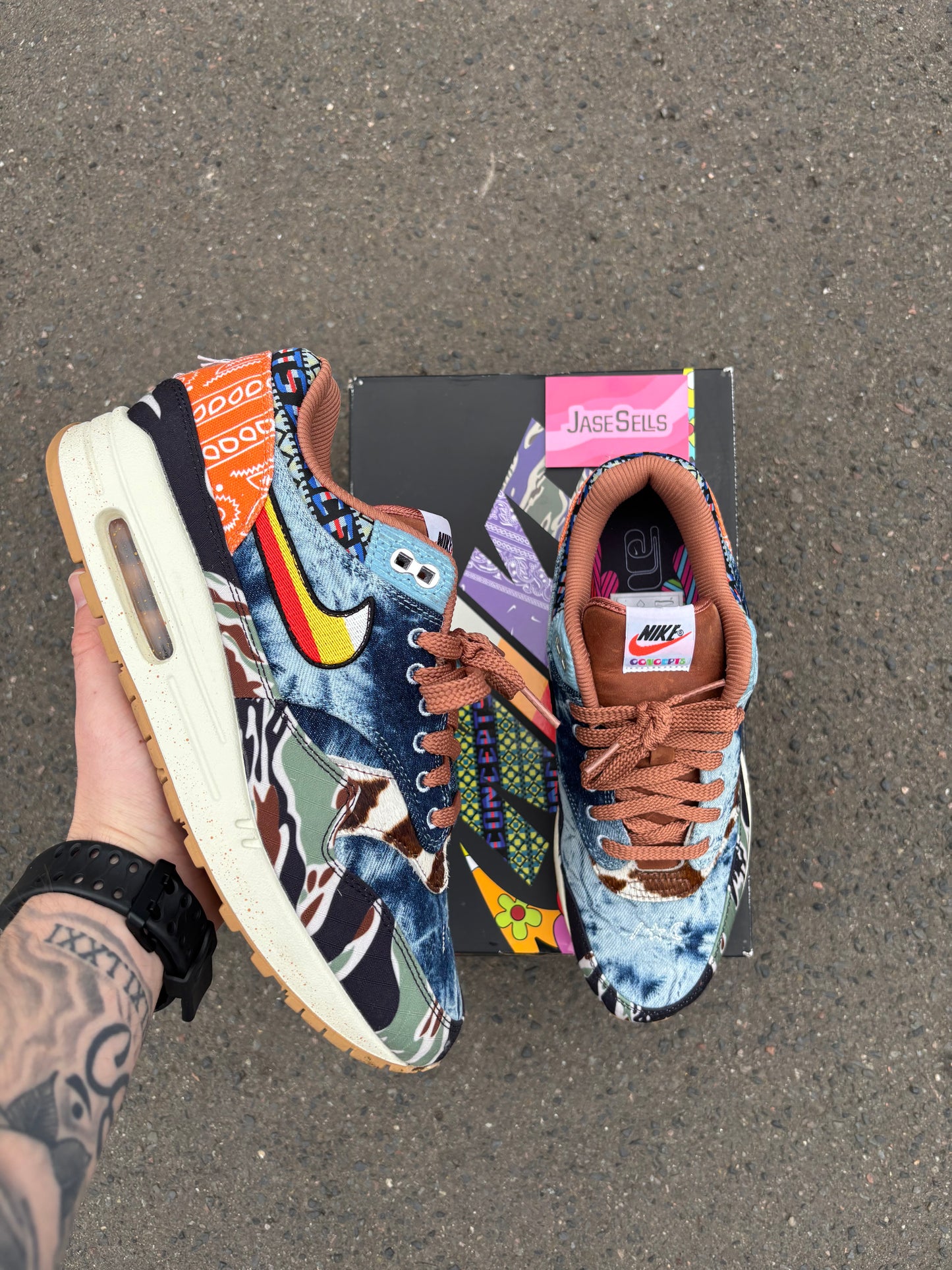 Nike Air Max 1 Concepts ‘Heavy’ UK8.5