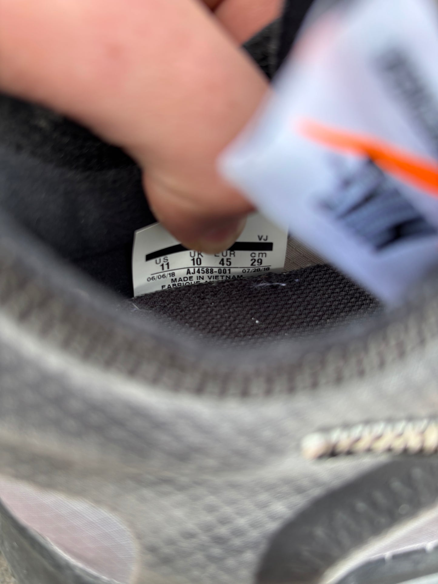 Nike/Off-White Zoomfly ‘Black’ UK10