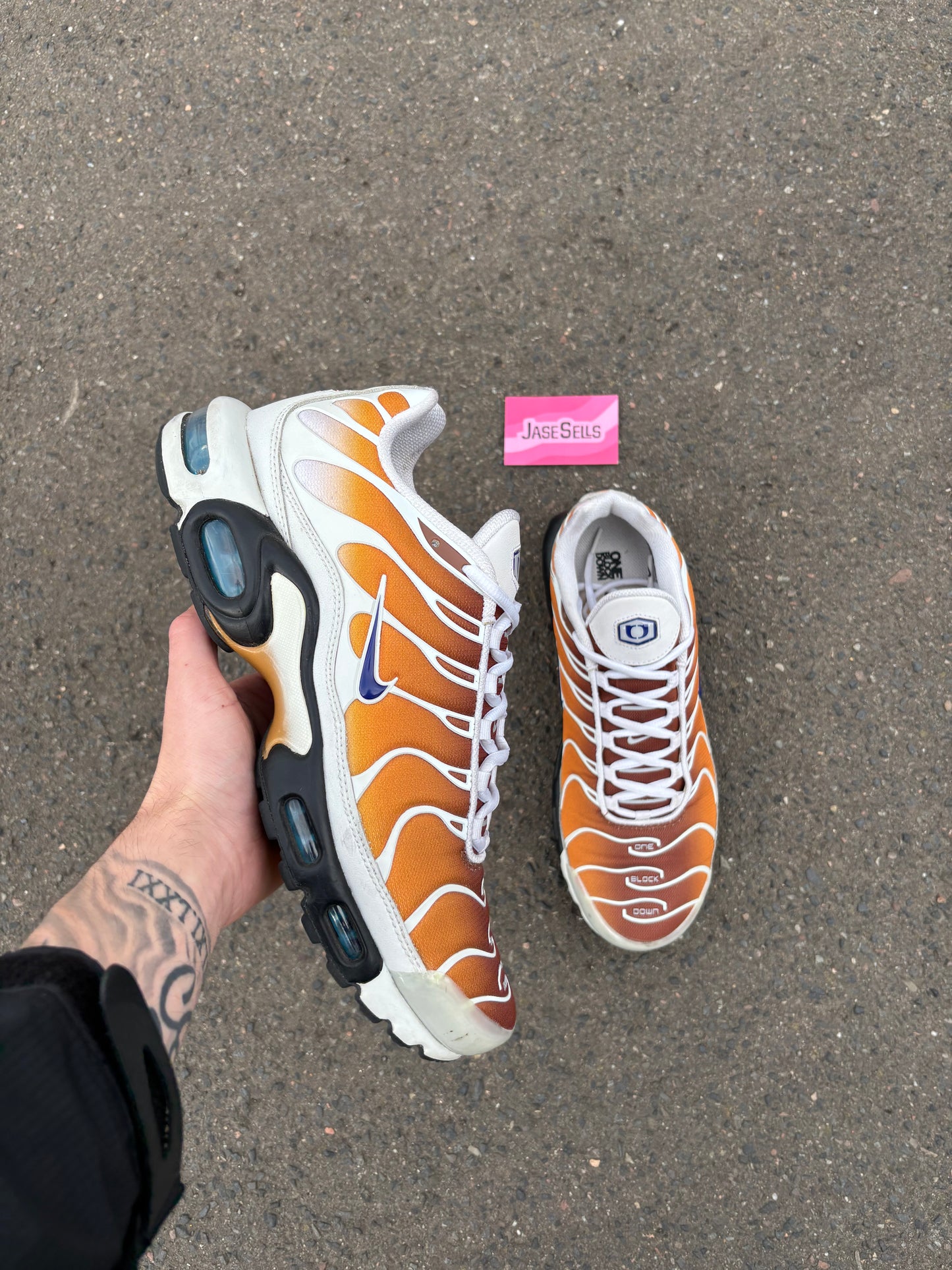 Nike Air Max Plus/ One Block Down ‘Chutney’ UK10