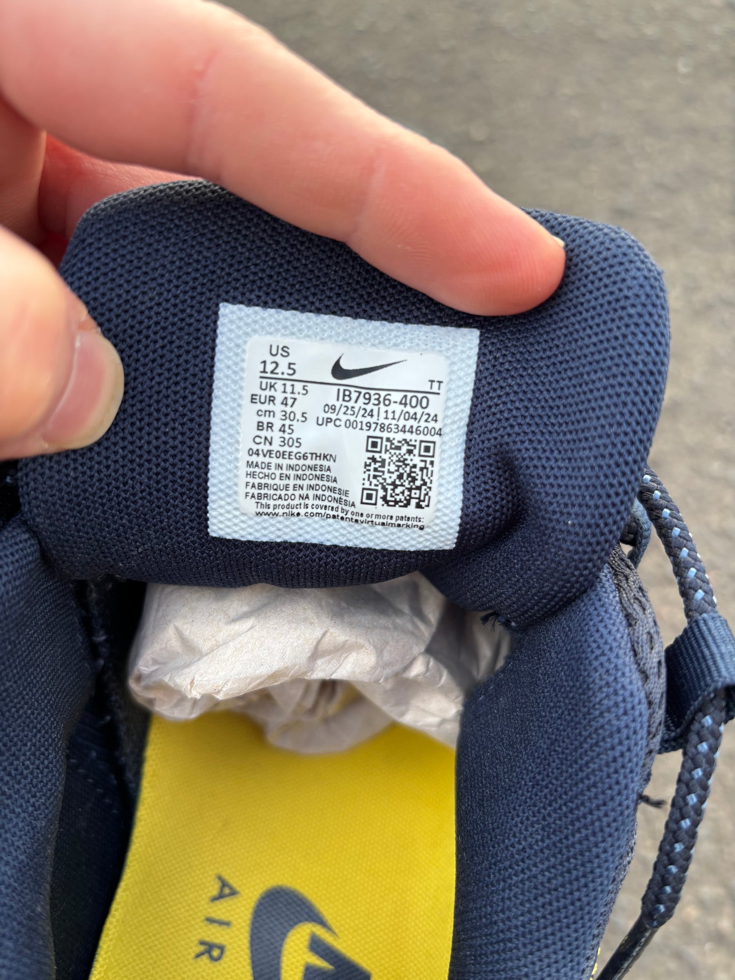 Nike Air Max 95 ‘Michigan’ UK11.5