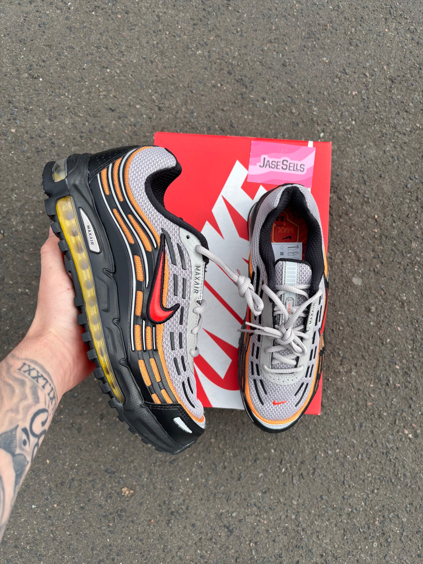 Nike Air Max TL2.5 ‘College Grey/Picante Red’ UK8.5 BN