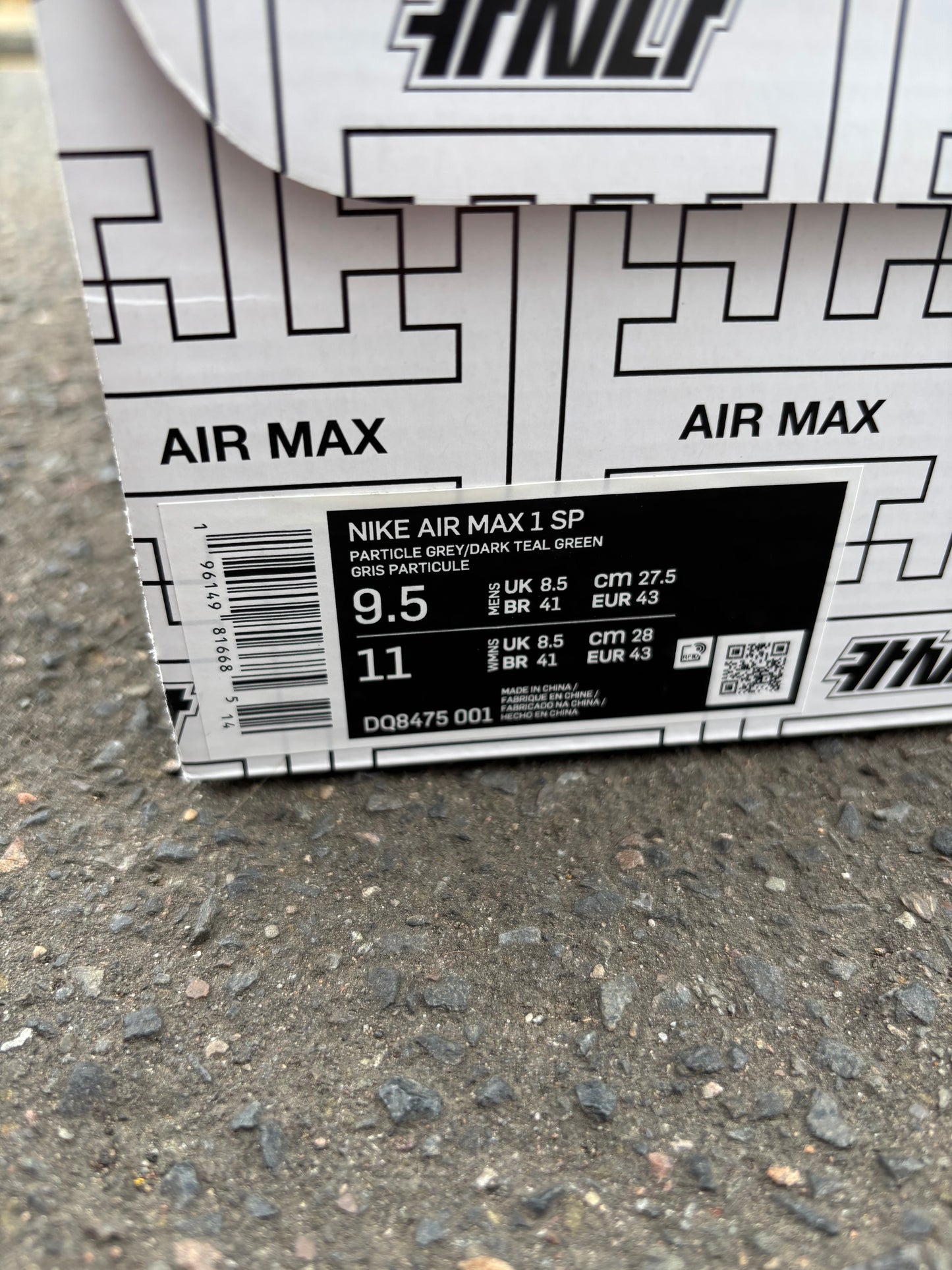 Nike Air Max 1 Kasina Won-Ang ‘Grey’ UK8.5 BN