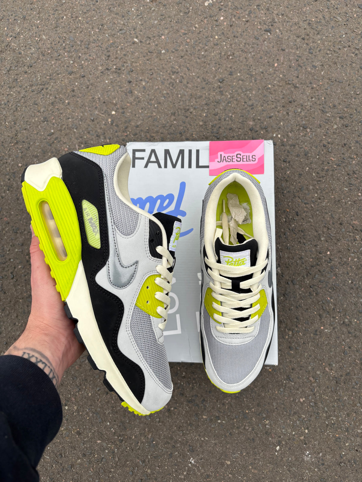 Nike Air Max 90/Patta Waves ‘Volta’s UK9.5