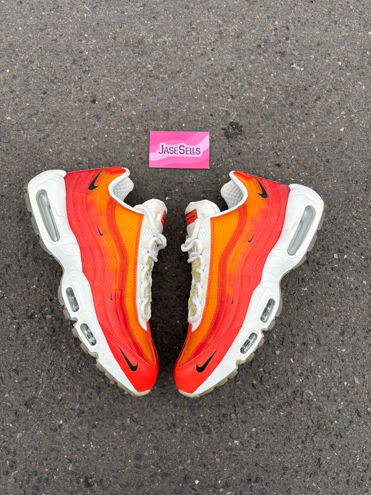 Nike Air Max 95 /Heron Preston ID ‘Orange/white’ UK7.5 (2019)