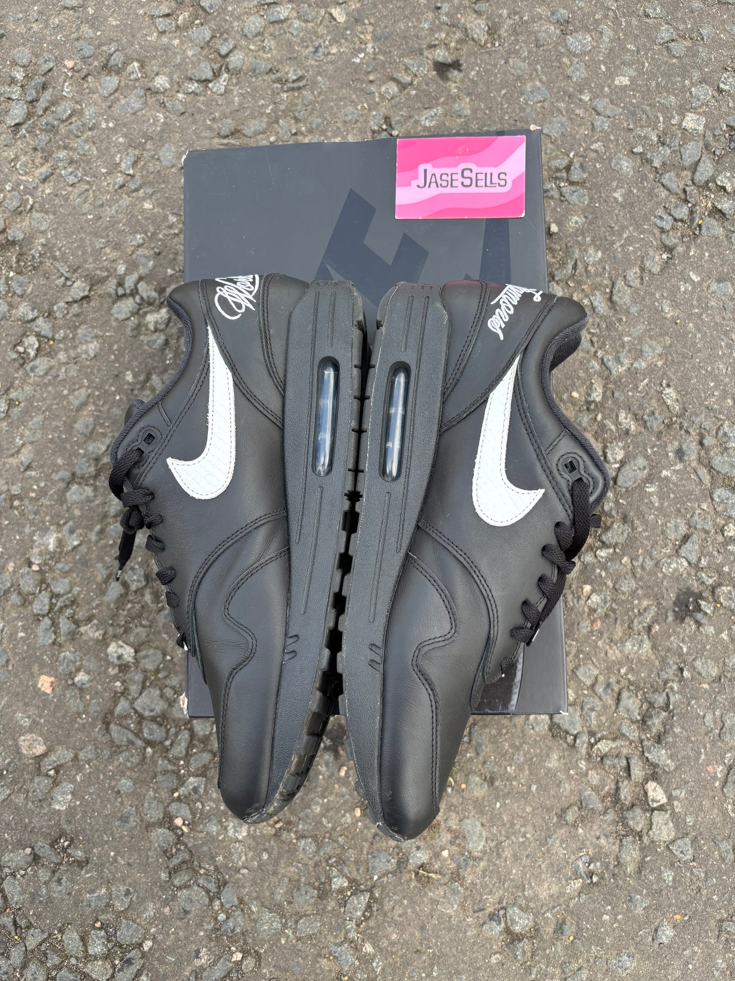 Nike Air Max 1/Supreme ‘Black’ UK11 (2024)