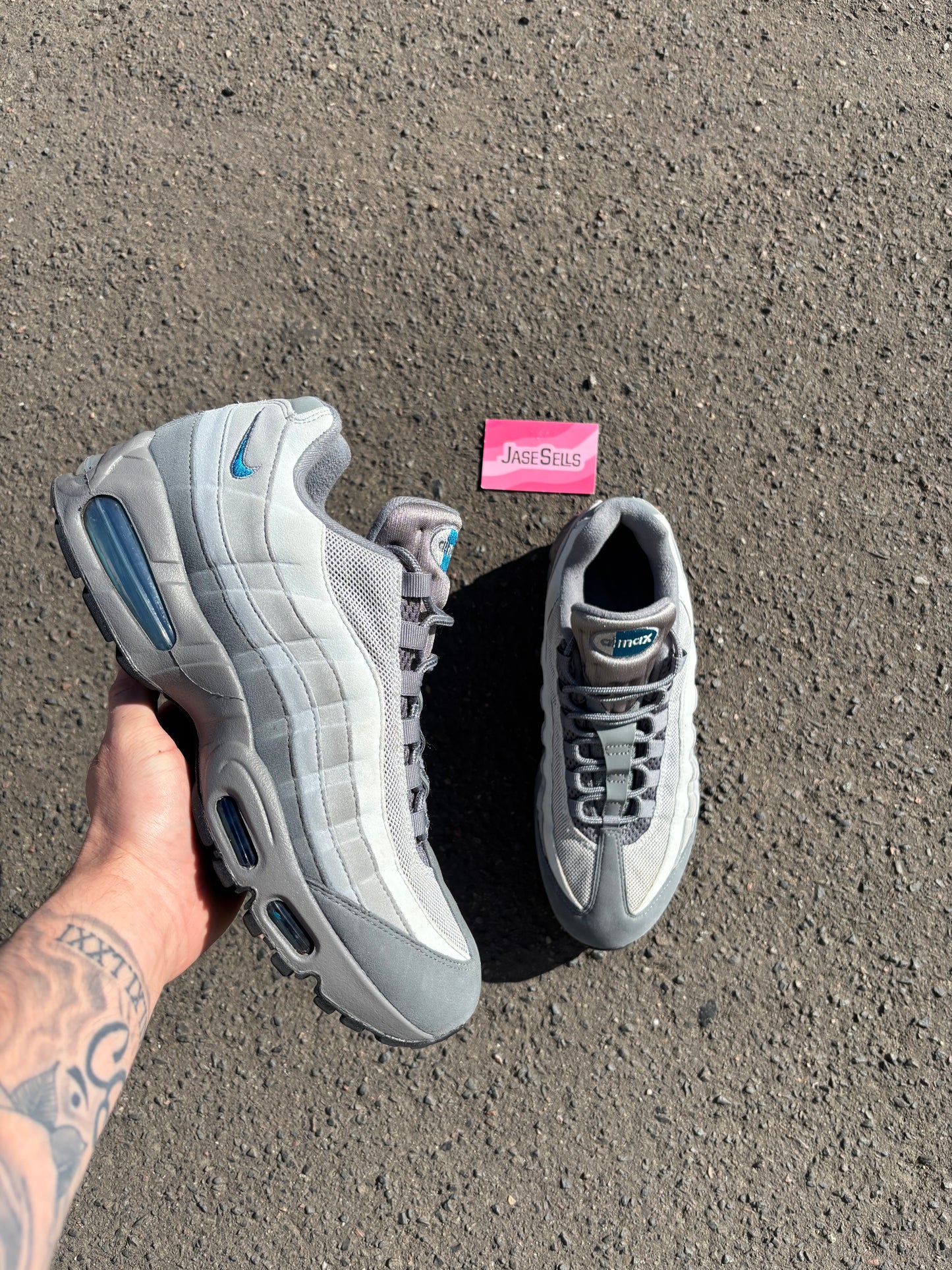 Nike Air Max 95 ‘Smoke Grey/Green Abyss’ UK9
