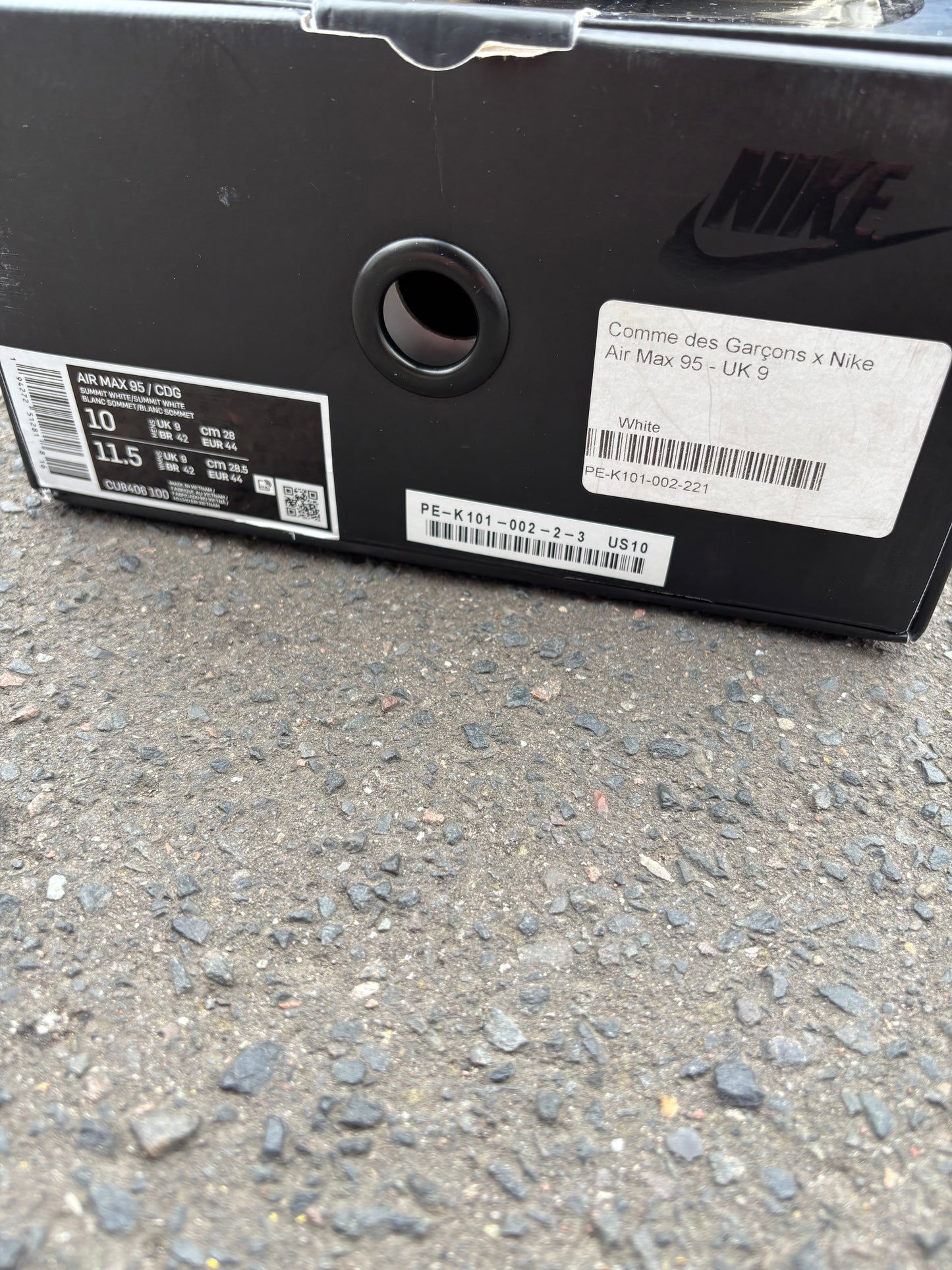 Nike Air Max 95 CDG ‘White’ UK9