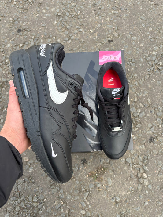 Nike Air Max 1/Supreme ‘Black’ UK11 (2024)