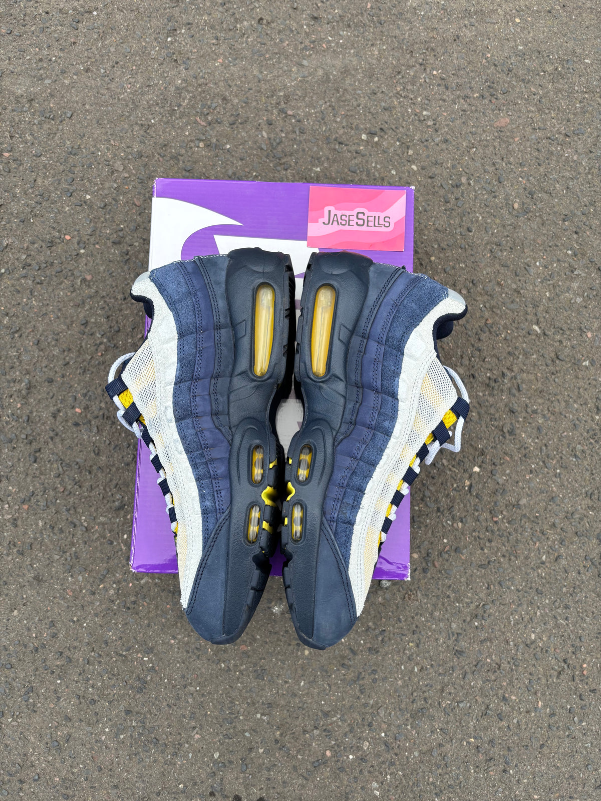 Nike Air Max 95 SB Eric Koston ‘Obsidian/Speedy Yellow’ UK8.5