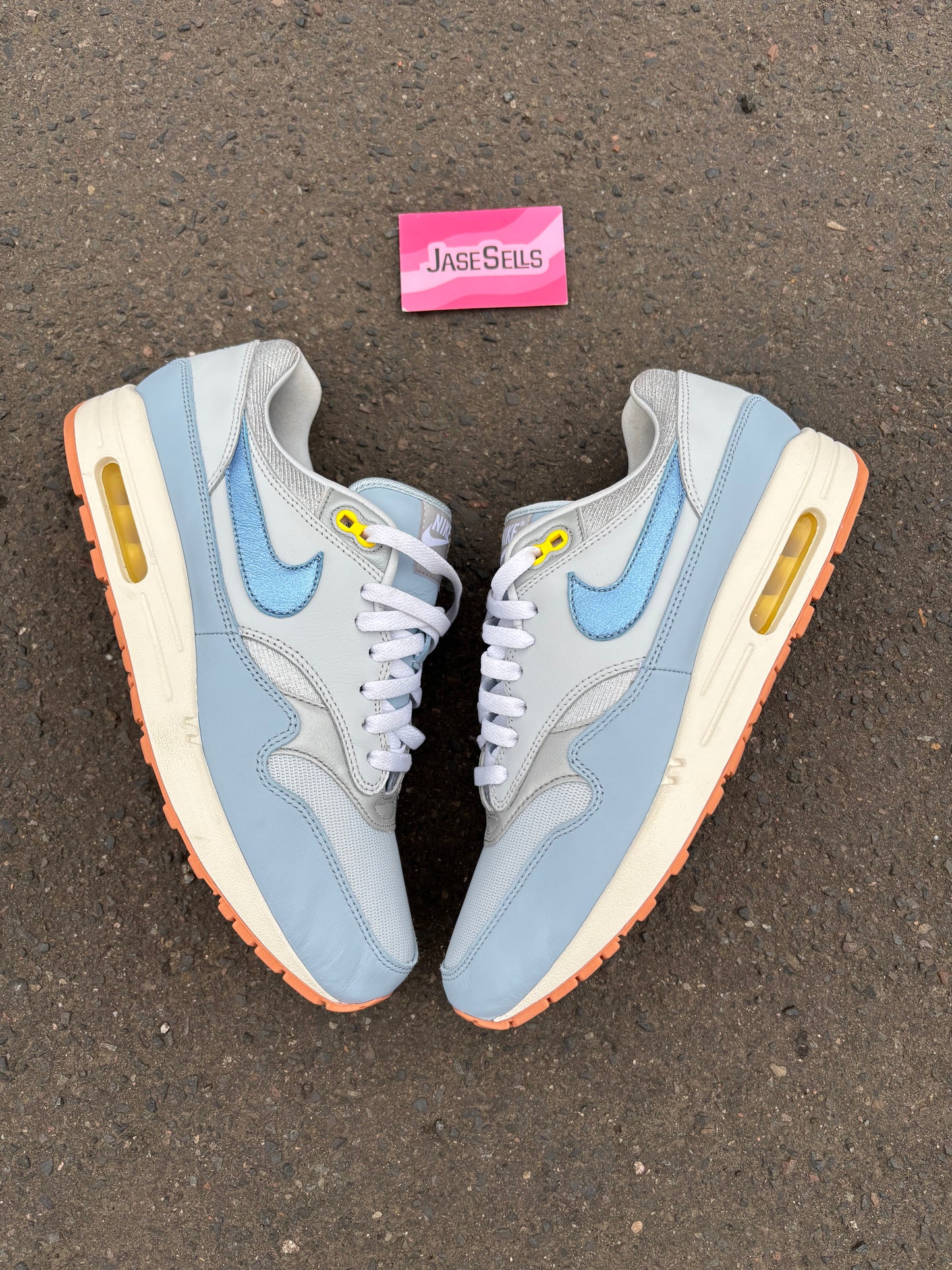 Nike Air Max 1 NBY ‘Baby Blue/Silver’ UK9.5 (2025)