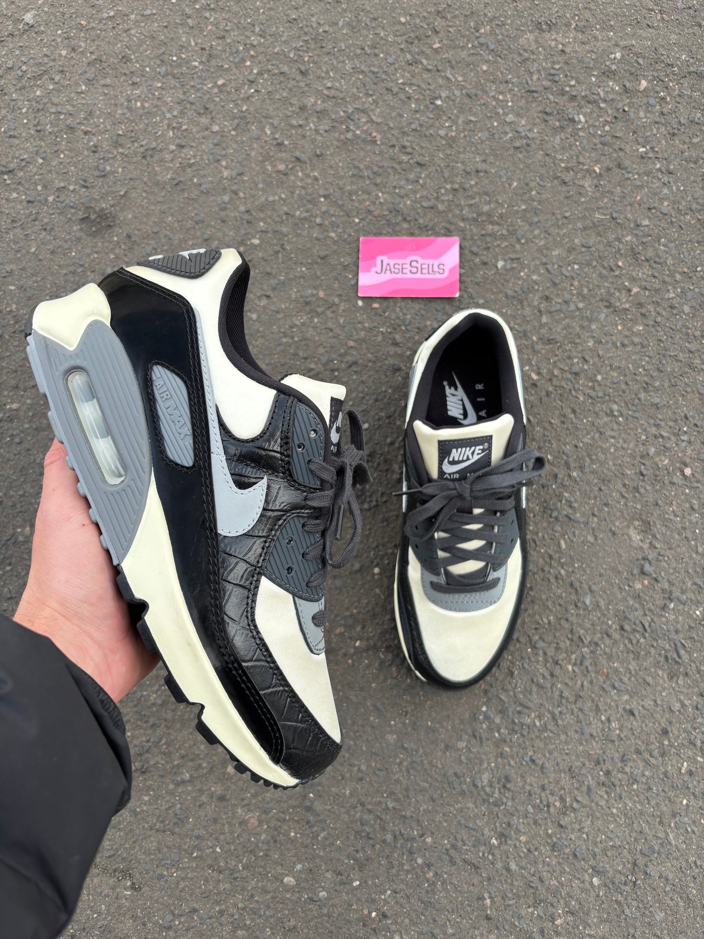 Nike Air Max 90 ‘Smoke Grey Crocodile’ UK7