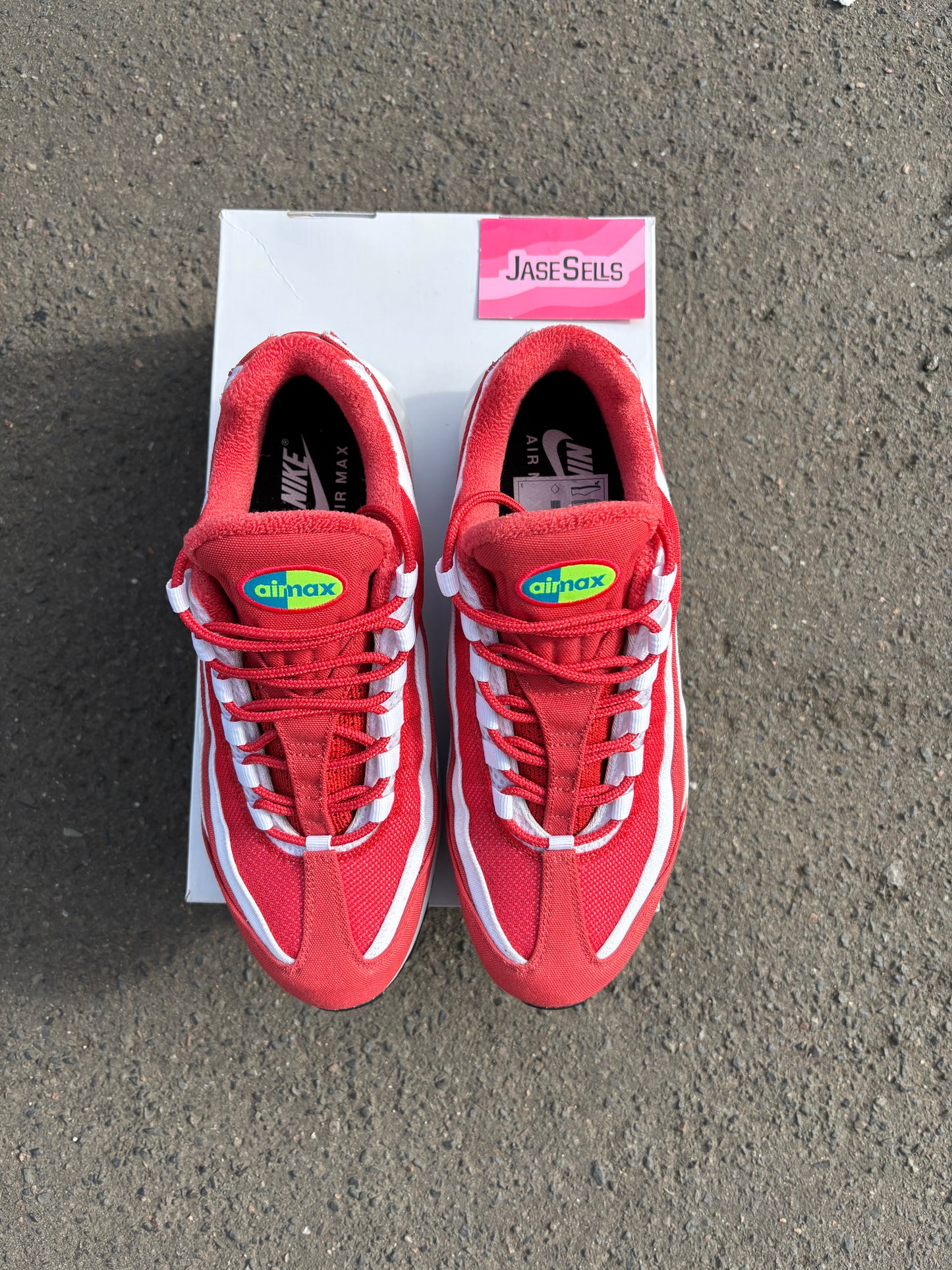 Nike Air Max 95 NBY ‘Red/White’ UK9 (2023) BN