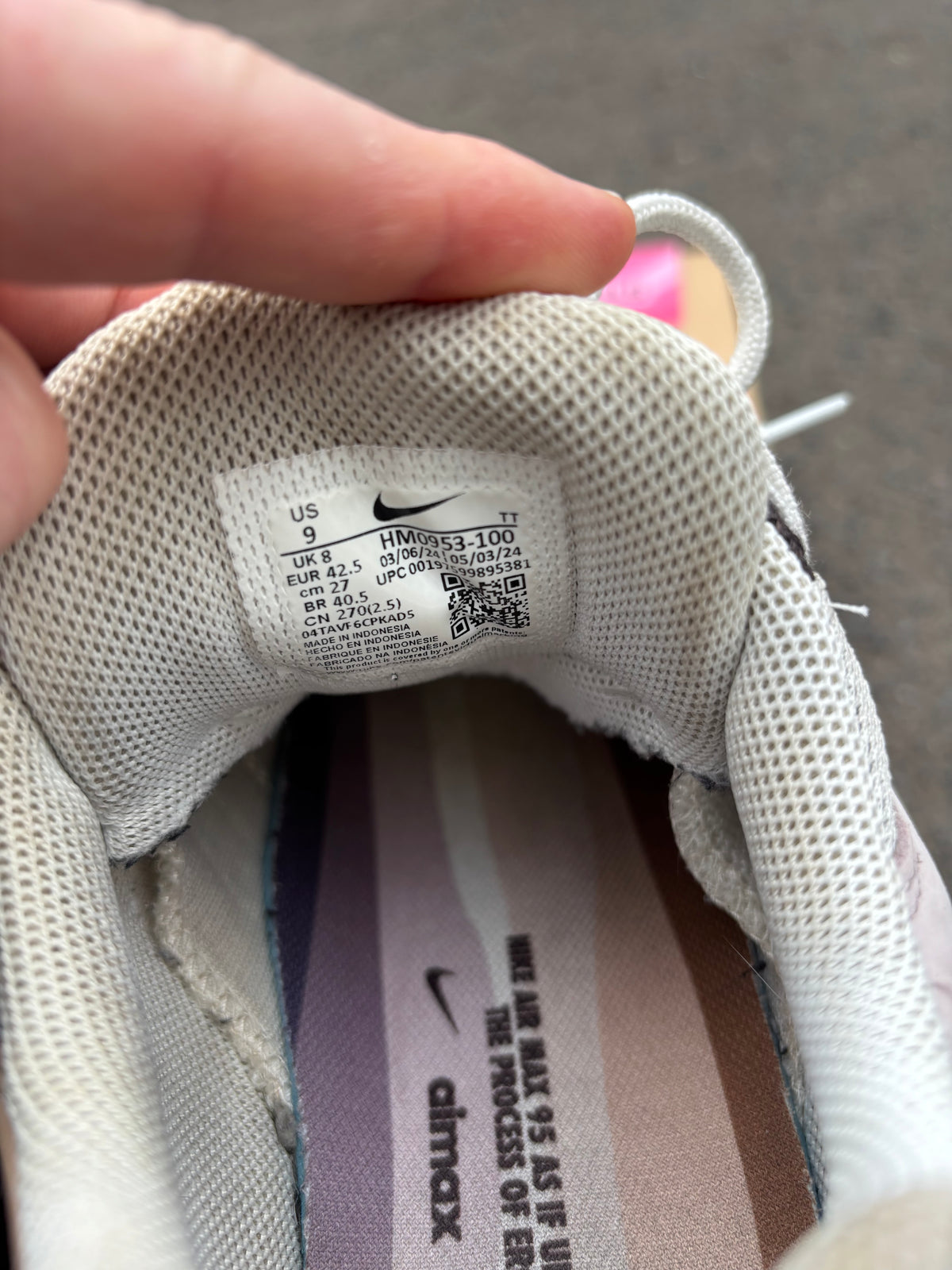 Nike Air Max 95 ‘Unearthed’ UK8