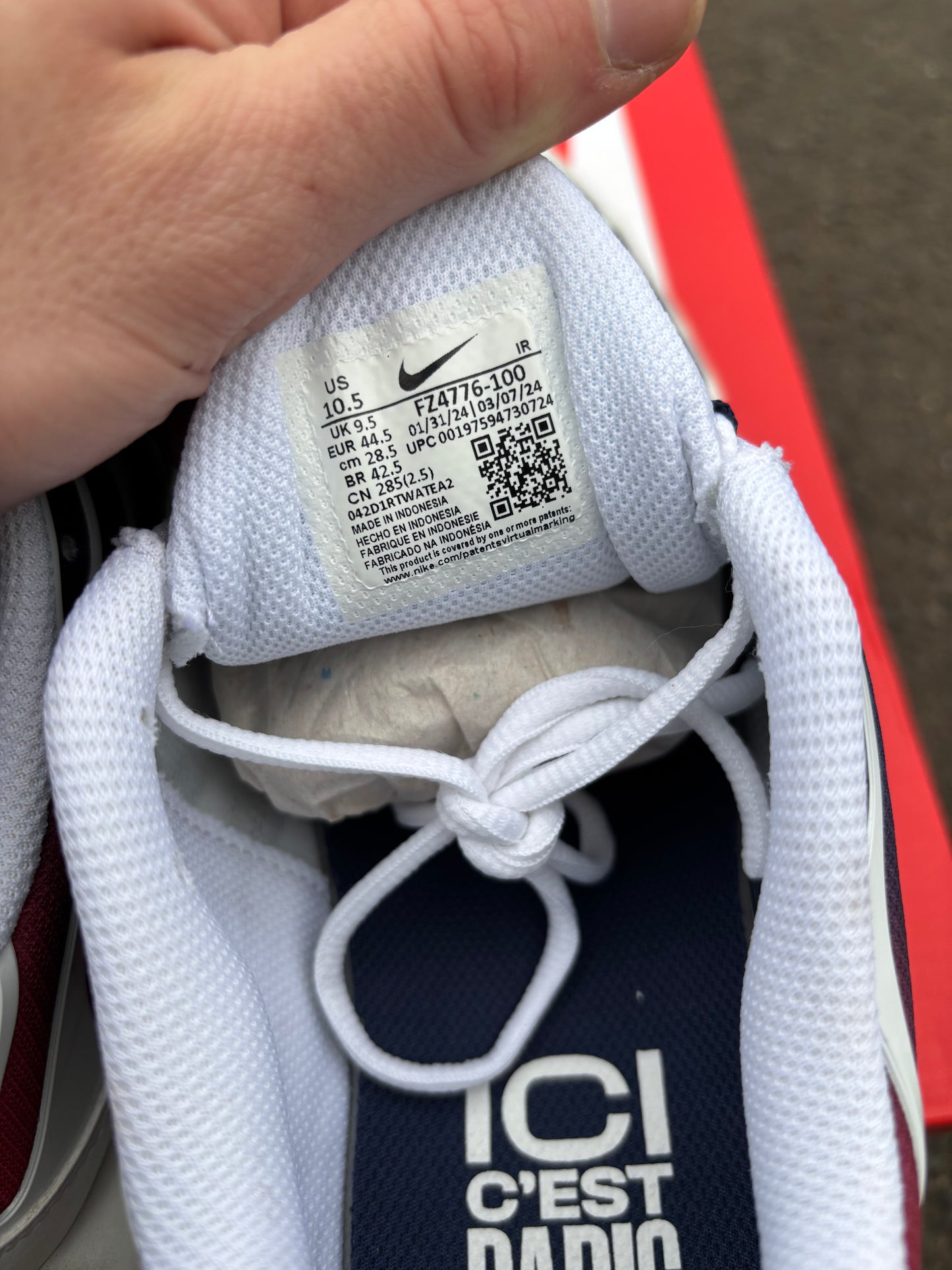 Nike Air Max Plus 'PSG' UK9.5