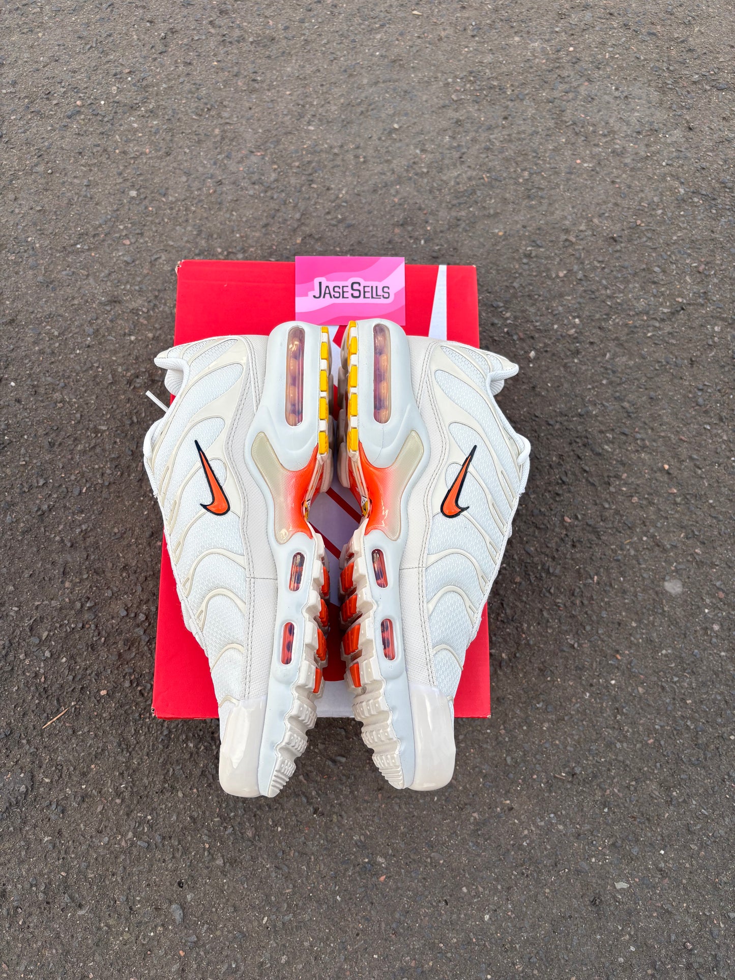 Nike Air Max Plus 'Phantom Safety Orange' UK10 BN