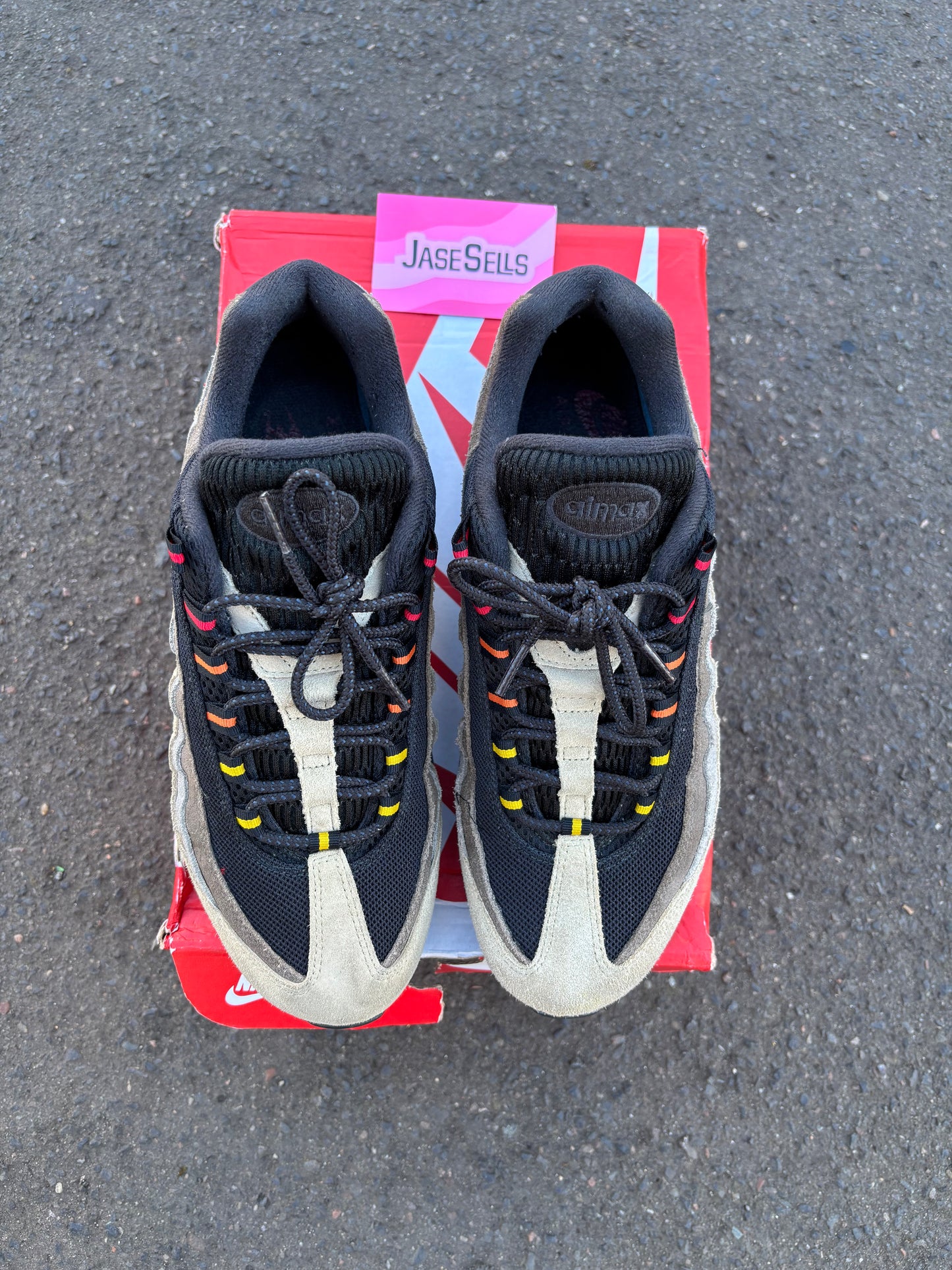 Nike Air Max 95 'Off Noir/Limestone' UK8