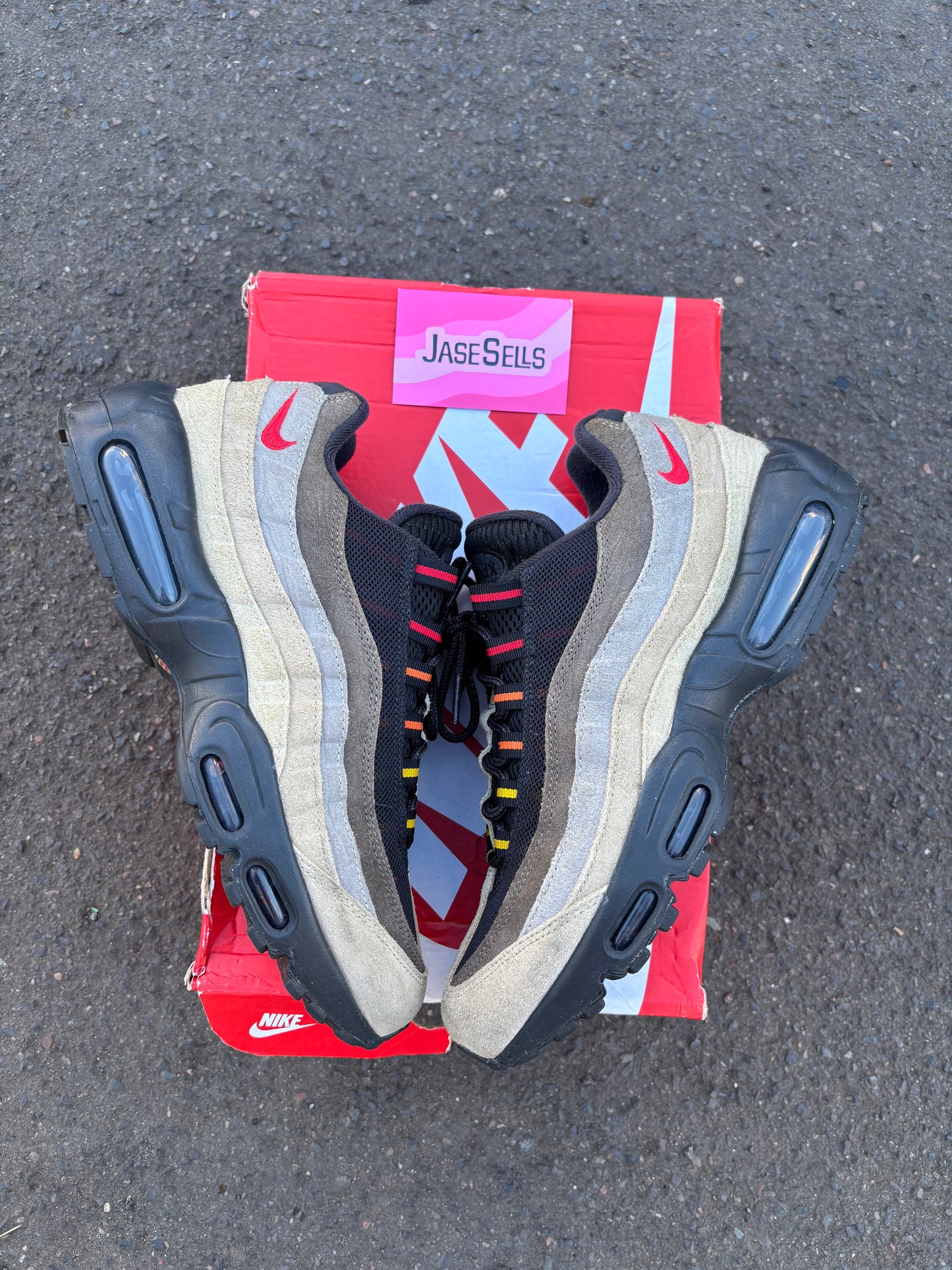 Nike Air Max 95 'Off Noir/Limestone' UK8