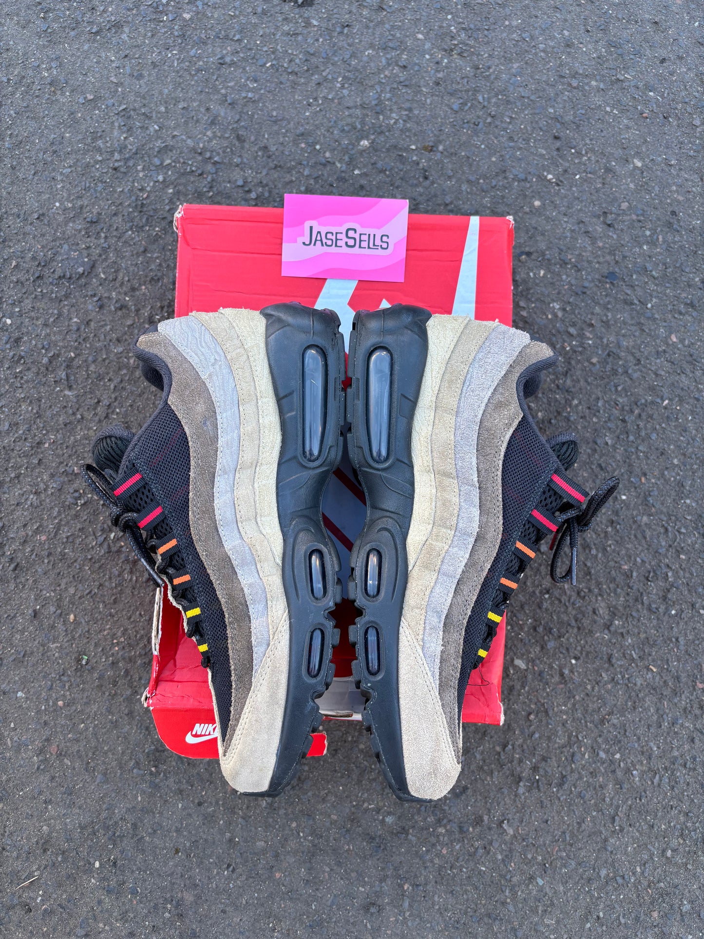 Nike Air Max 95 'Off Noir/Limestone' UK8