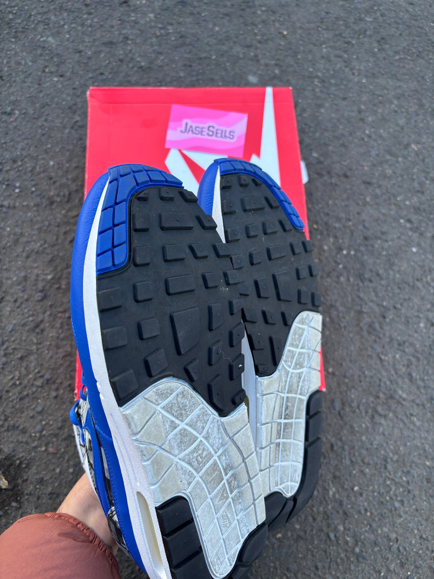 Nike Air Max 1 ATMOS 'Royal Blue' UK8