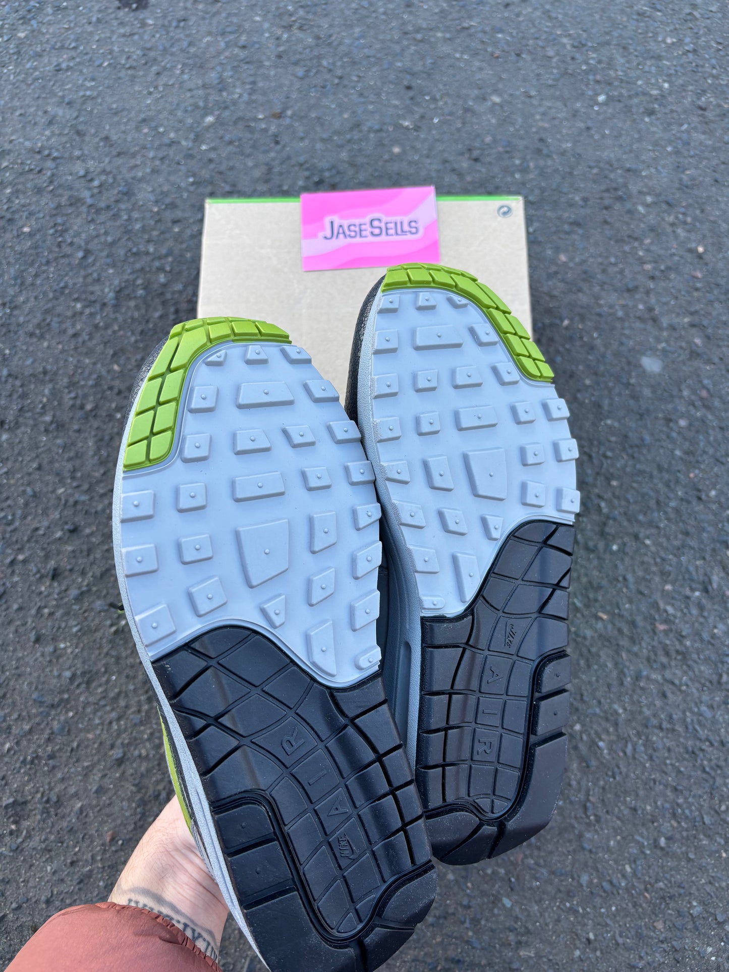 Nike Air Max 1 HUF 'Pear Green' UK5 BN