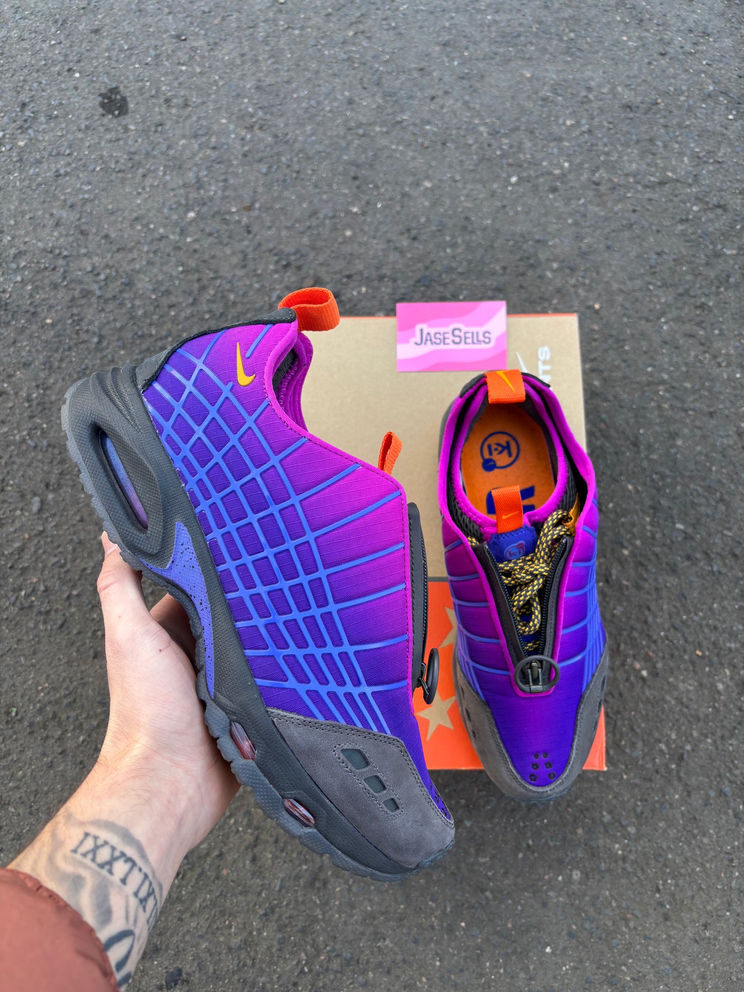 Nike Air Max SNDR Kids Of Immigrants 'Sun Down' UK7.5