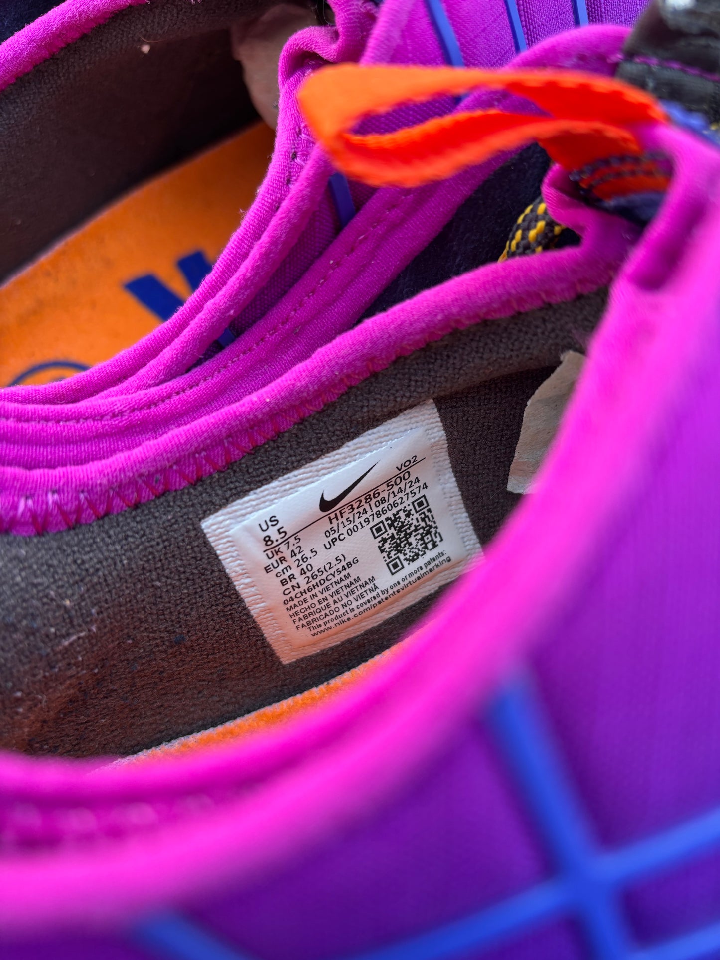 Nike Air Max SNDR Kids Of Immigrants 'Sun Down' UK7.5