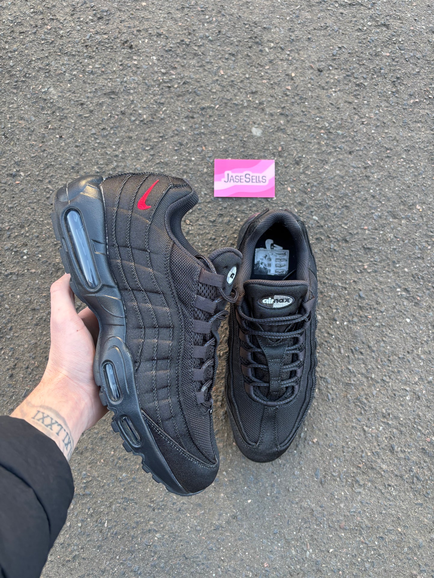 Nike Air Max 95 NBY 'Black/Red' UK11