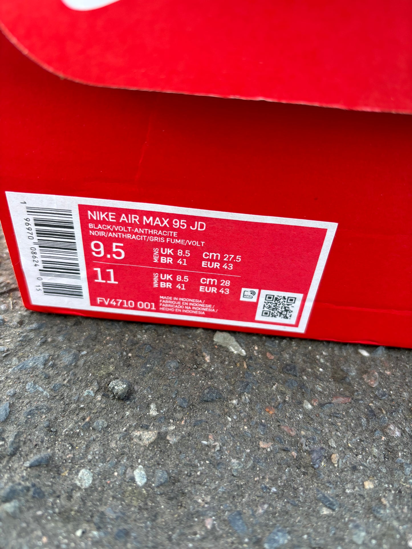 Nike Air Max 95 'Reverse Neon' UK8.5