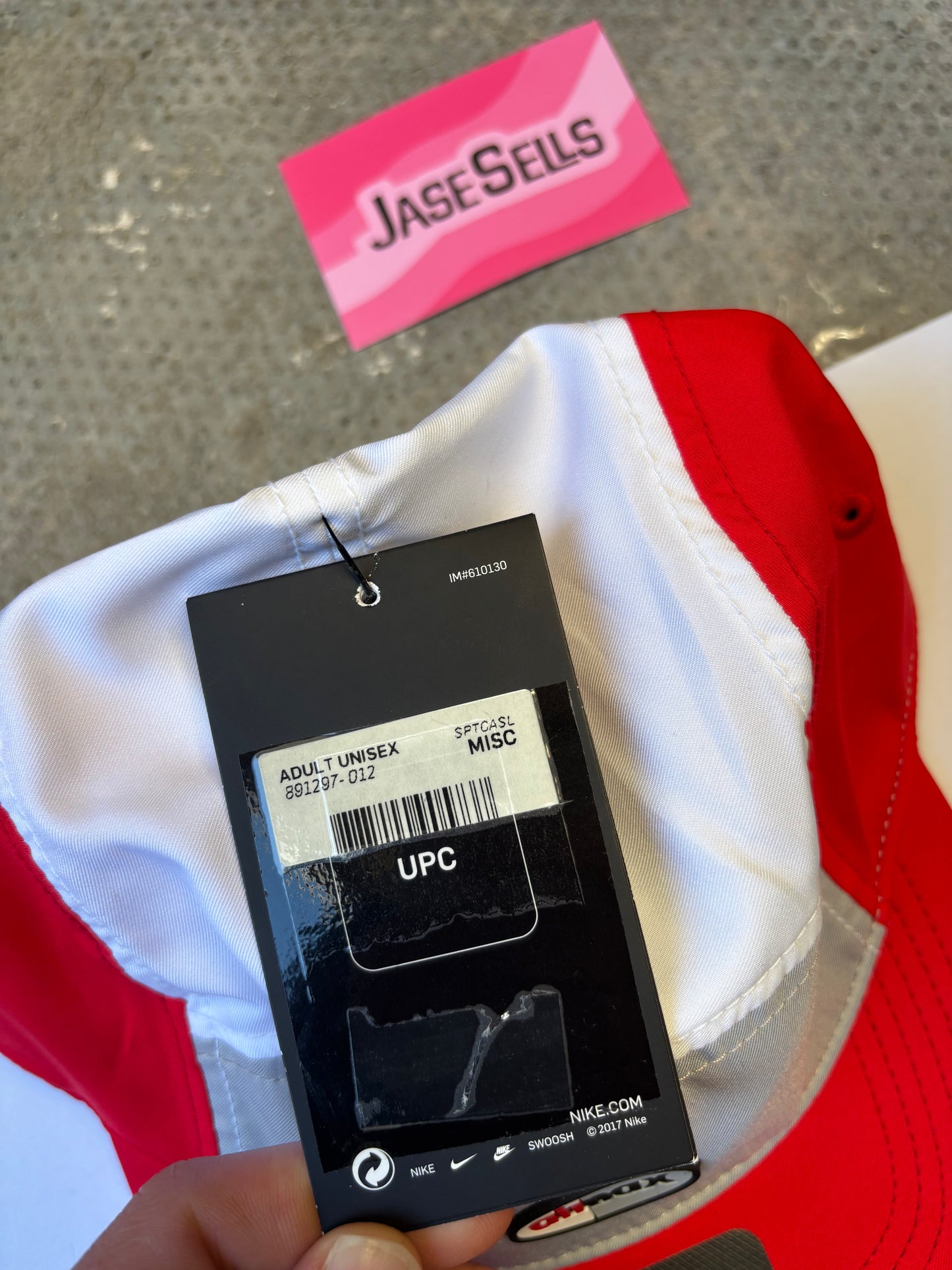 Nike Air Max AW84 Cap 'Red/Grey/White' BN