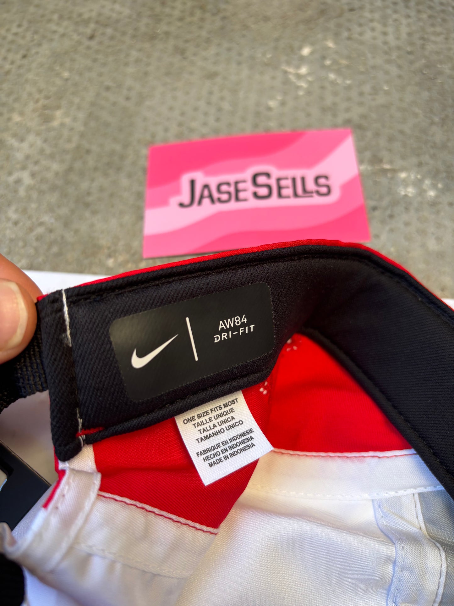 Nike Air Max AW84 Cap 'Red/Grey/White' BN