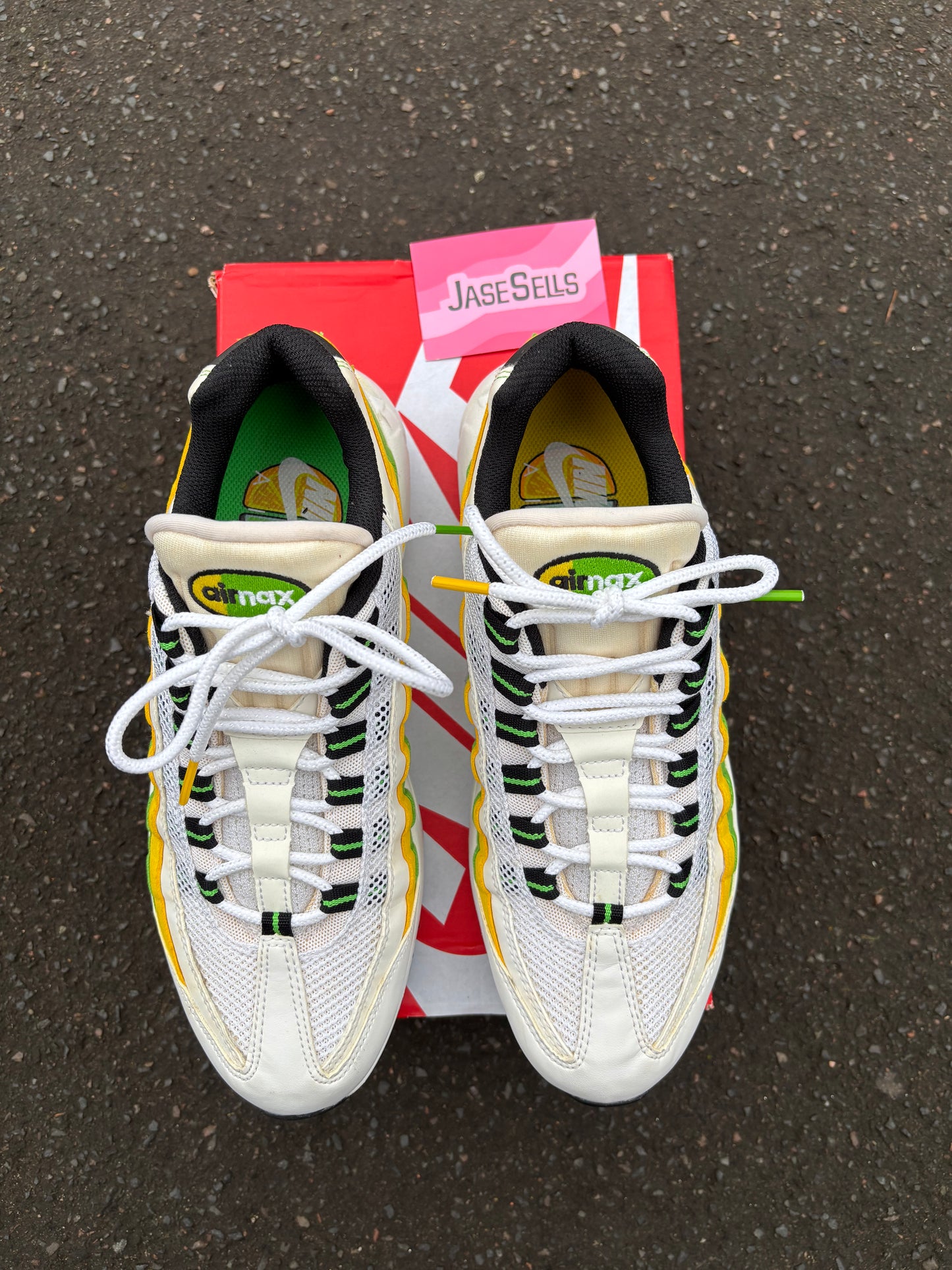 Nike Air Max 95 'Lemon & Lime' UK8