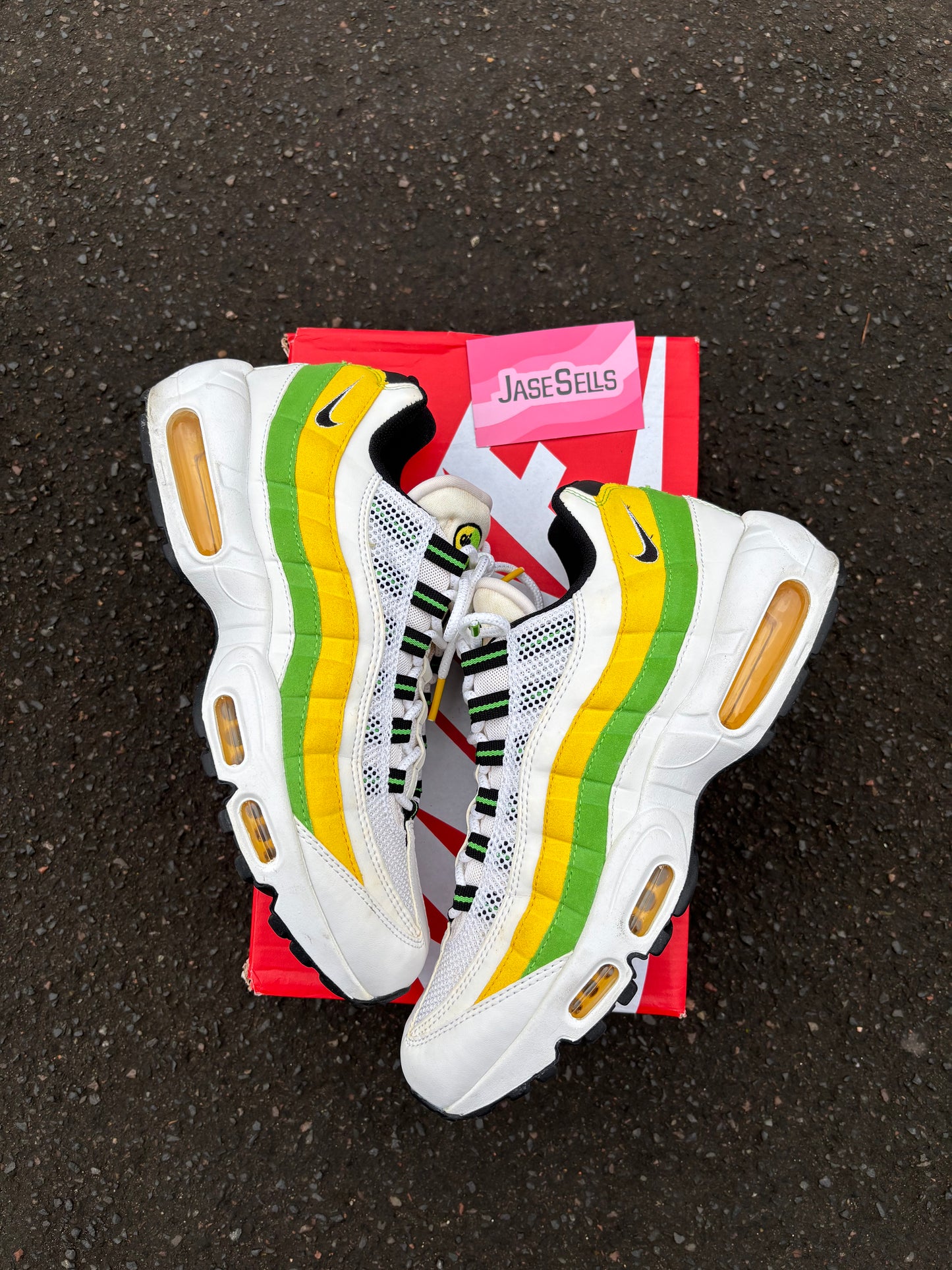 Nike Air Max 95 'Lemon & Lime' UK8
