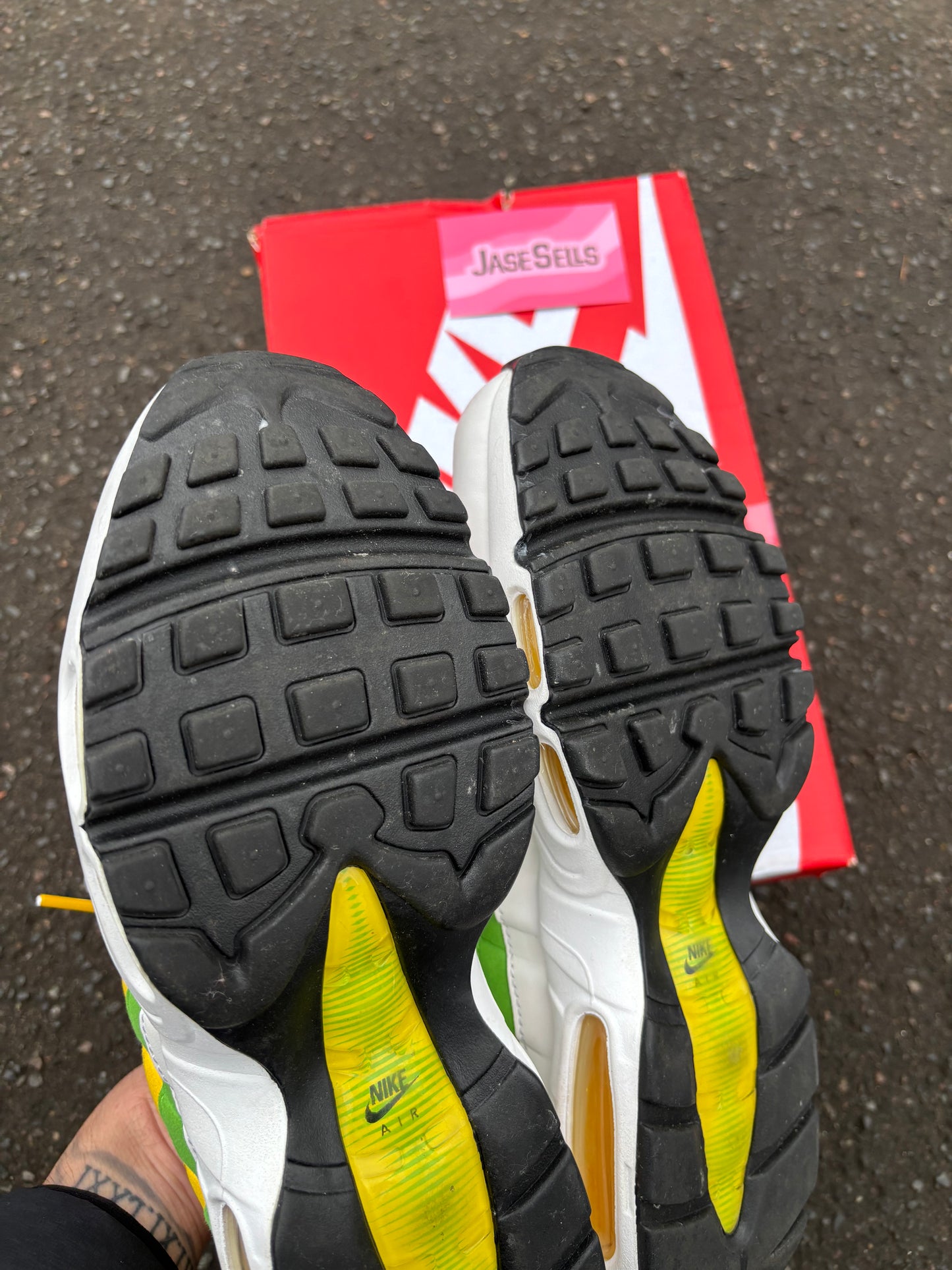 Nike Air Max 95 'Lemon & Lime' UK8