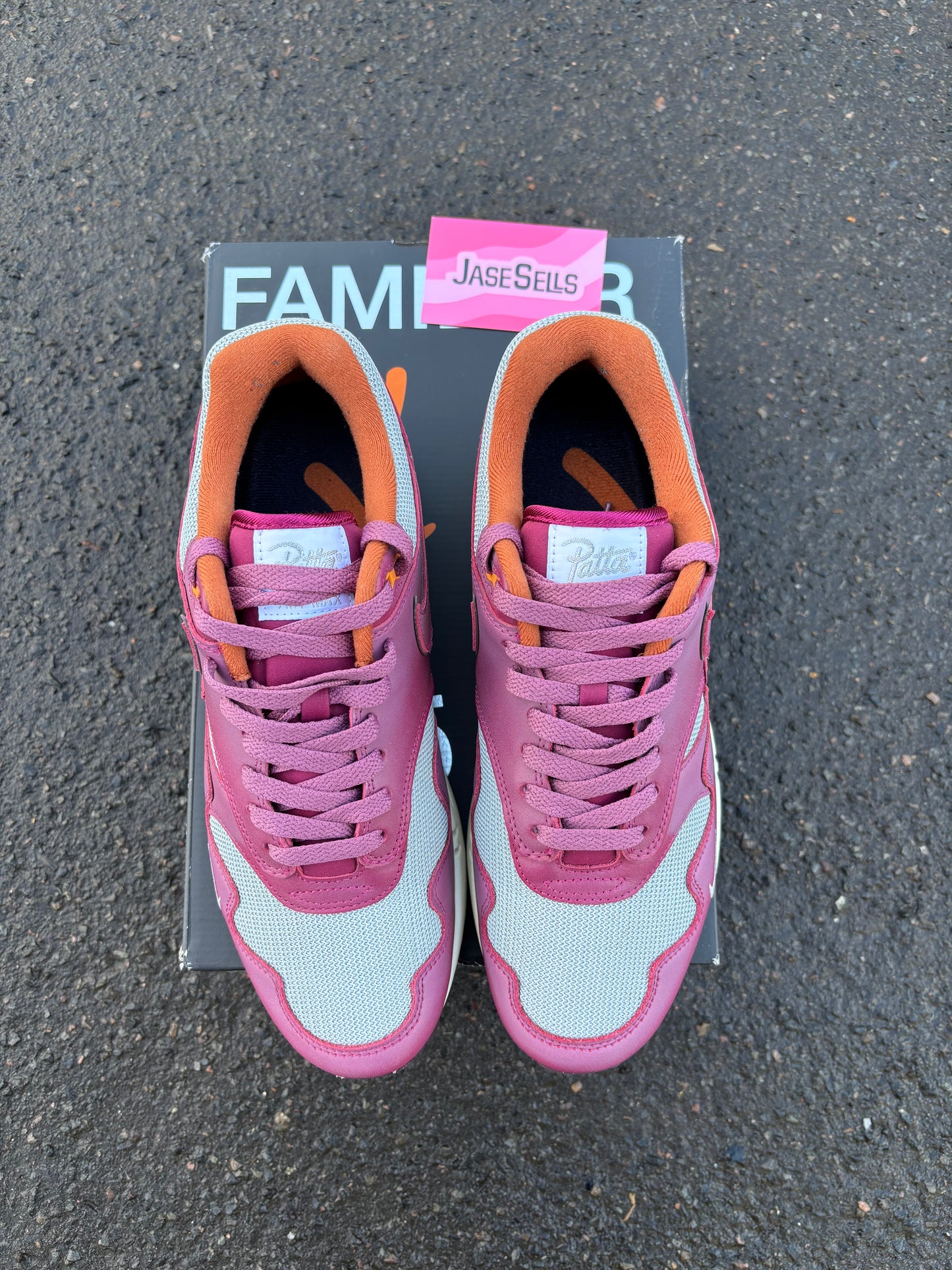 Nike Air Max 1 Patta 'Maroon Waves' UK8.5