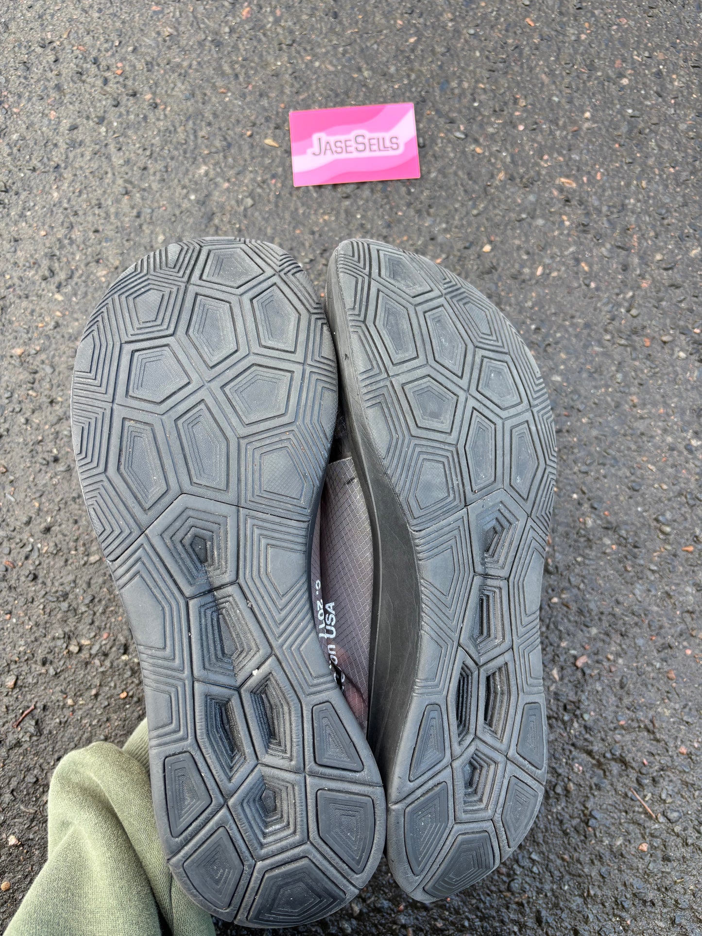 Nike/ Off-White  Zoom Fly 'Black/Silver' UK10