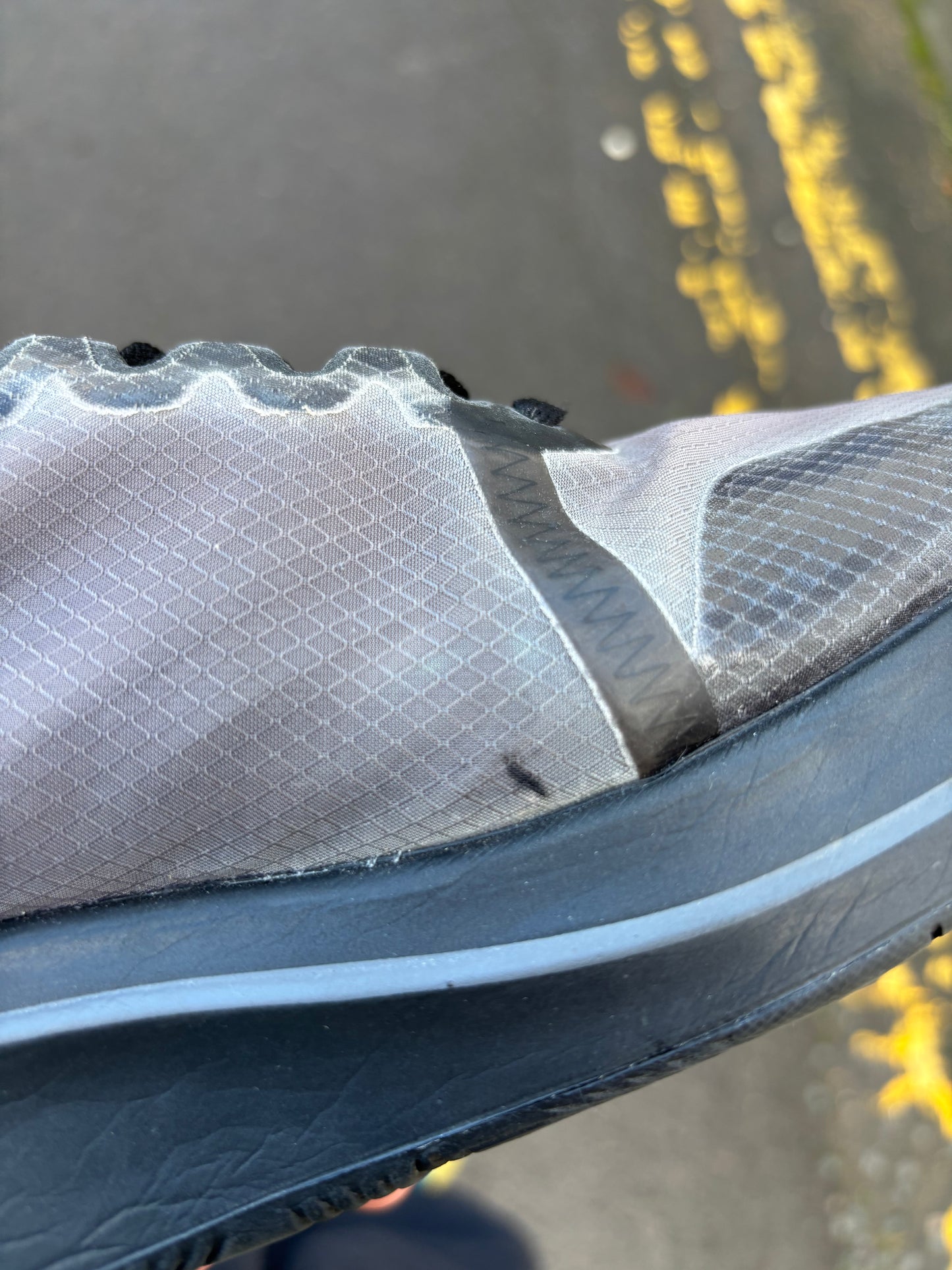 Nike/ Off-White  Zoom Fly 'Black/Silver' UK10