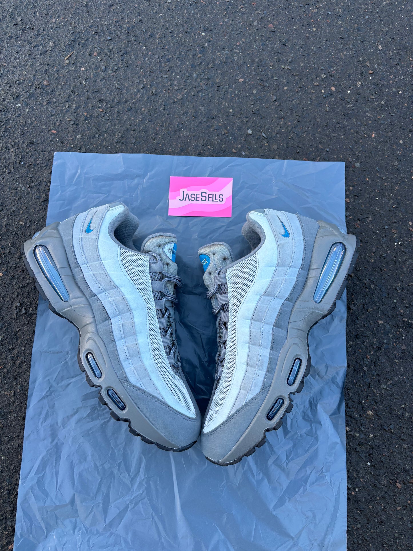 Nike Air Max 95 Big Bubble 'Smoke Grey/Abyss' UK10 BN