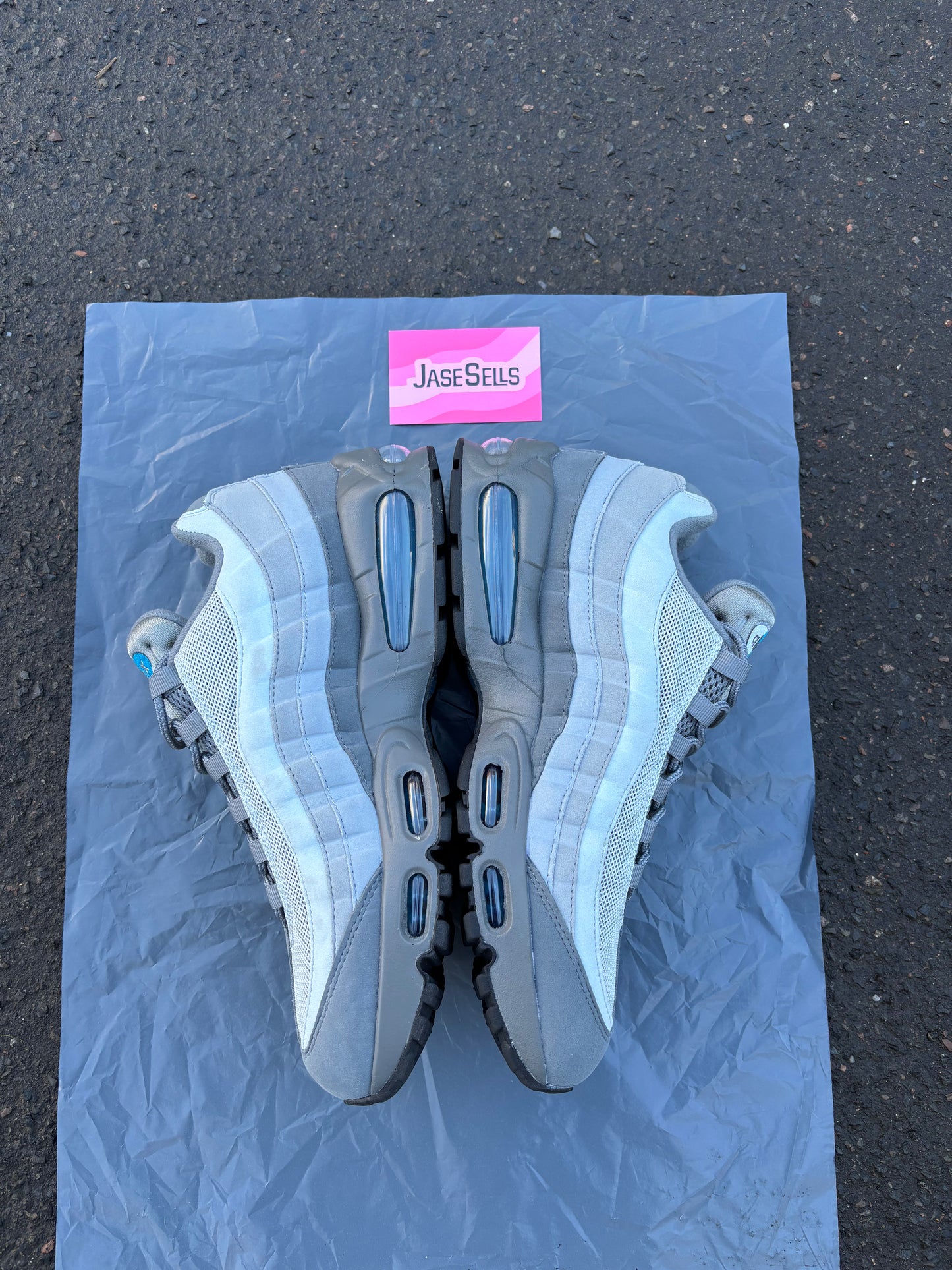 Nike Air Max 95 Big Bubble 'Smoke Grey/Abyss' UK10 BN