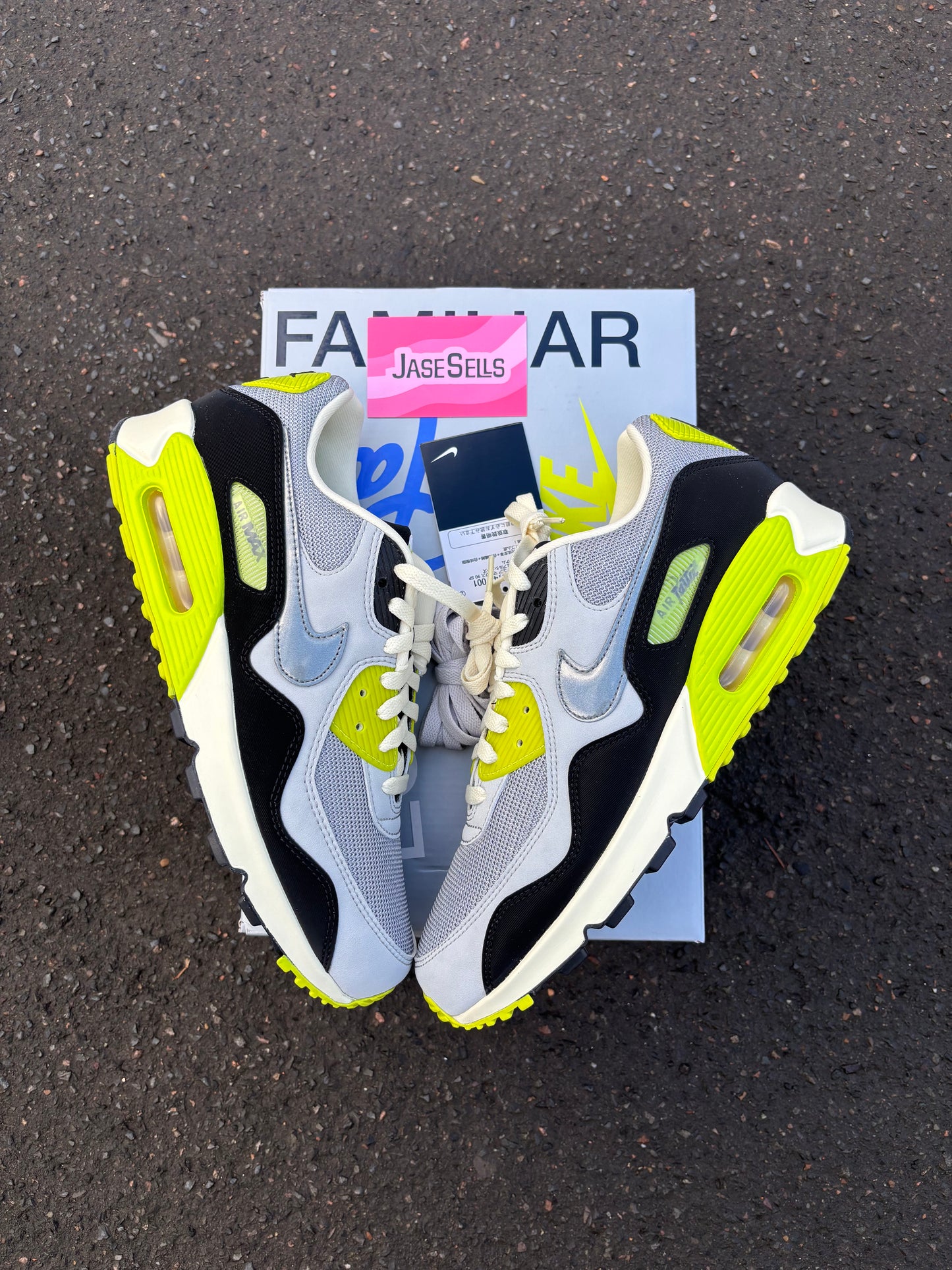 Nike Air Max 90/Patta 'Cyber Waves' UK9 BN