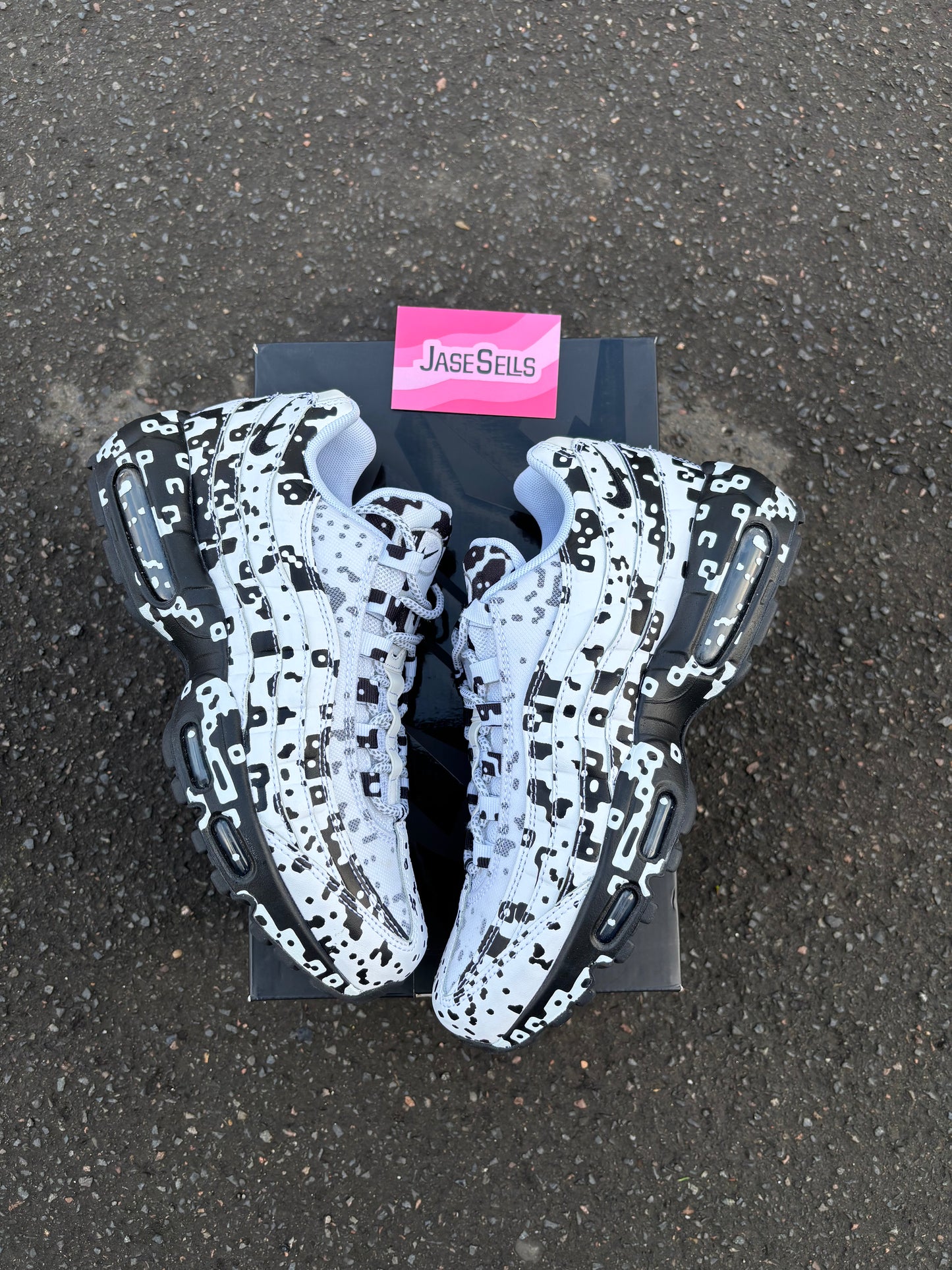 Nike Air Max 95/Cav Empt 'White' UK7 BN